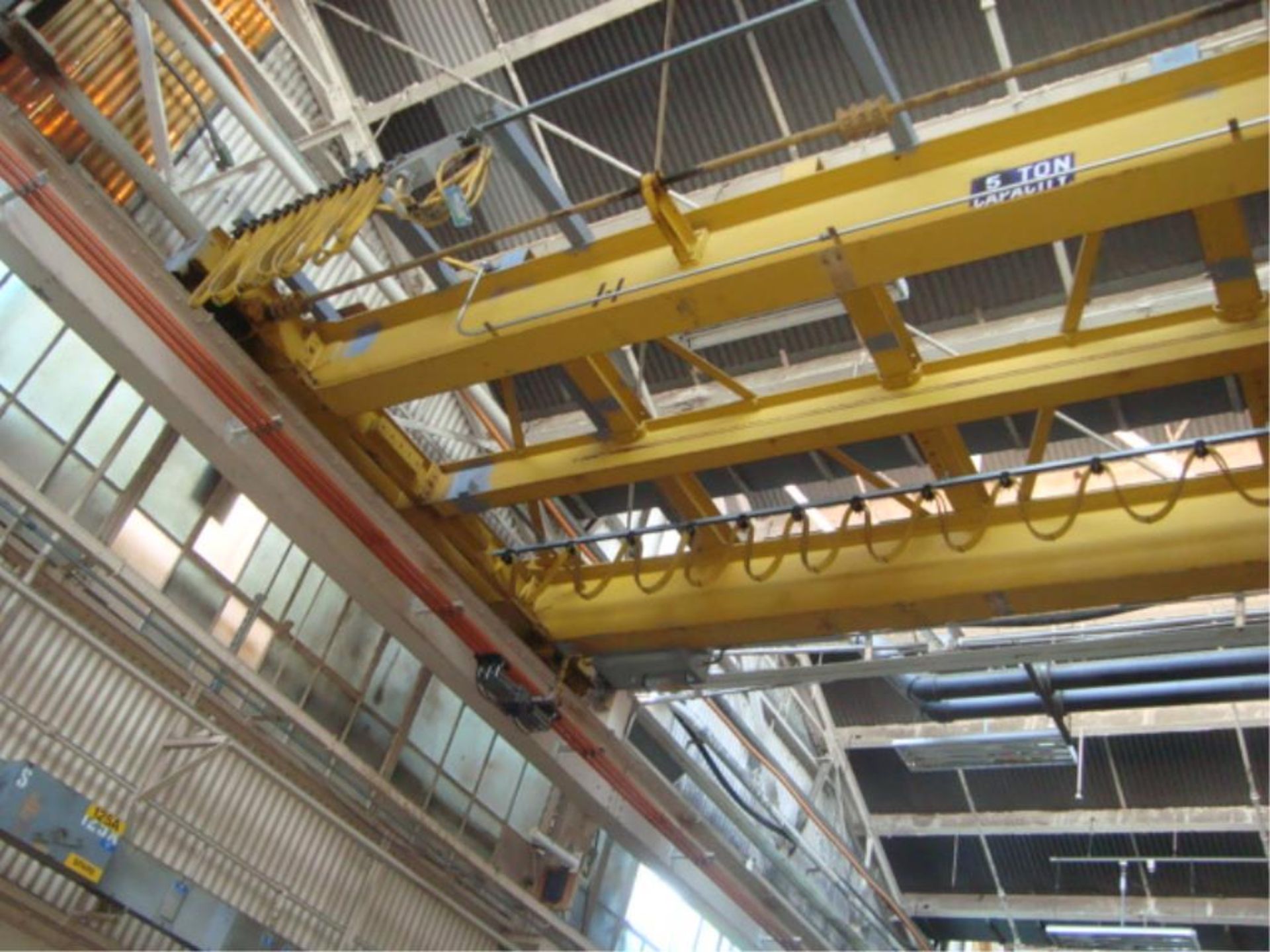 5-Ton Capacity Overhead Bridge Crane - Image 4 of 11
