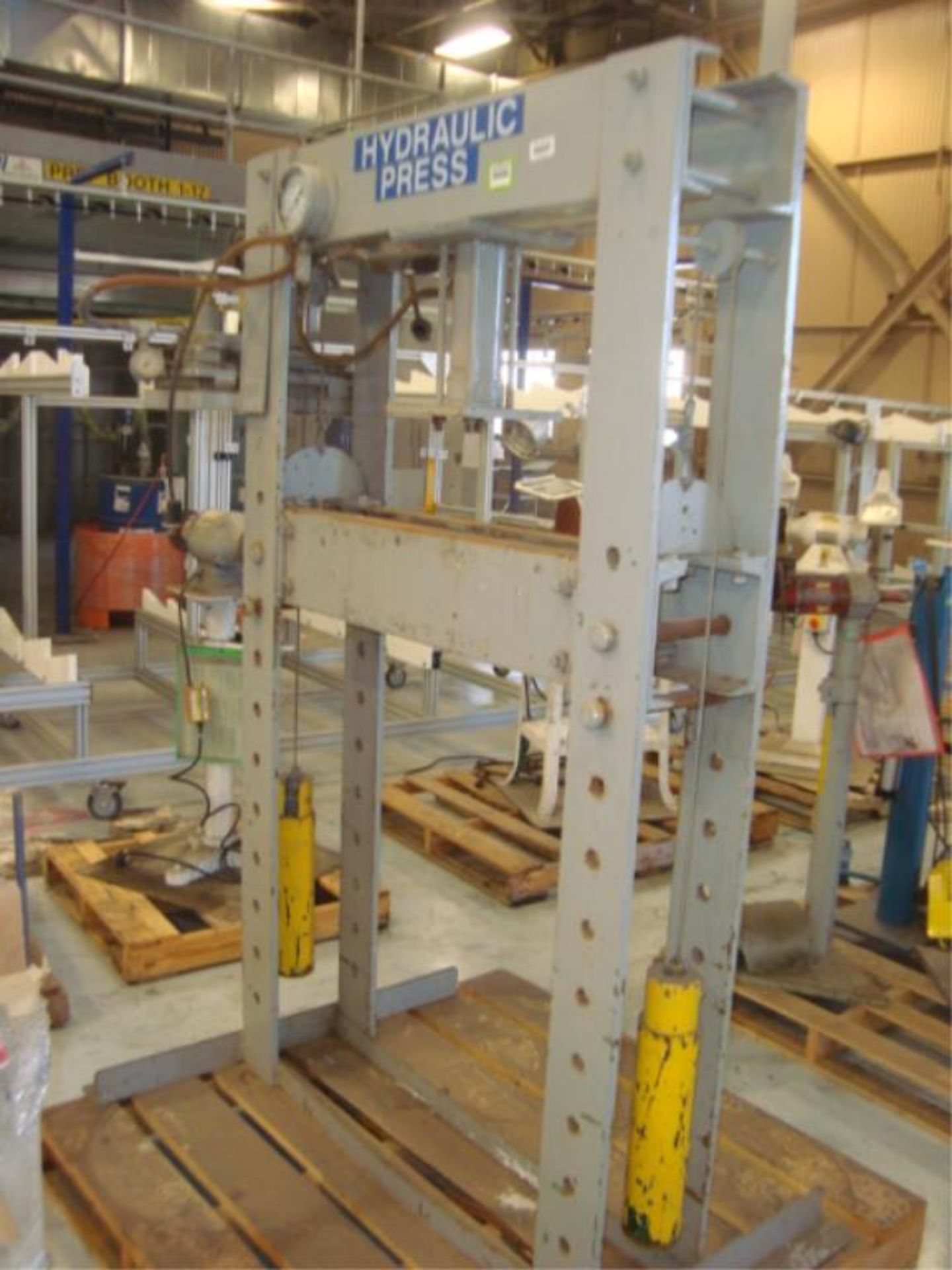 5,000 lb. Capacity Hydraulic H-Frame Press - Image 5 of 5