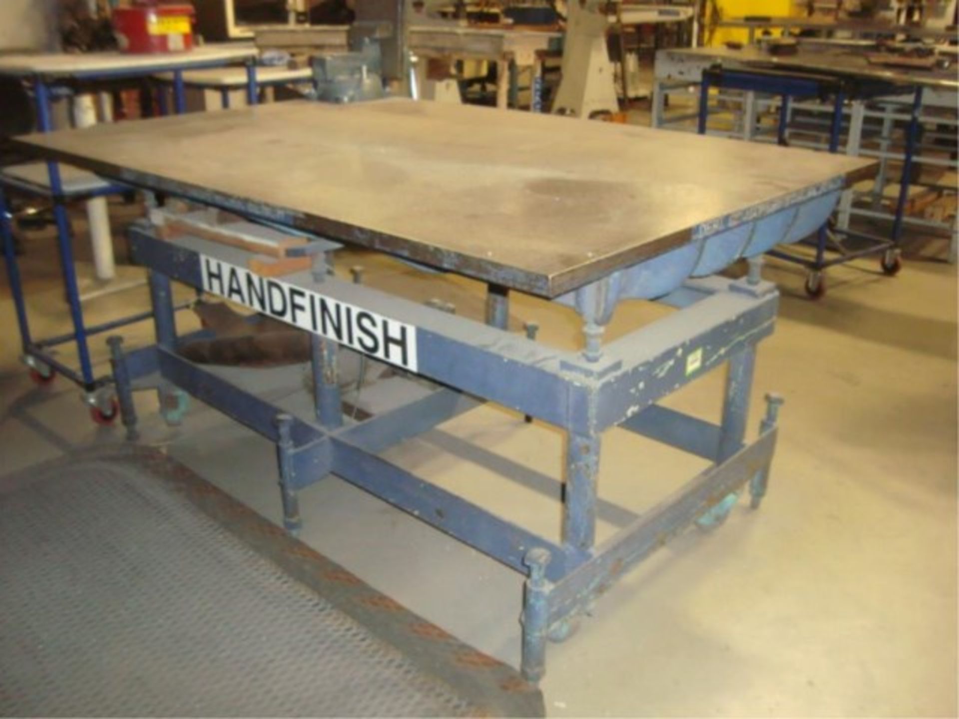 Mobile Heavy Duty Steel Surface Table - Image 2 of 5