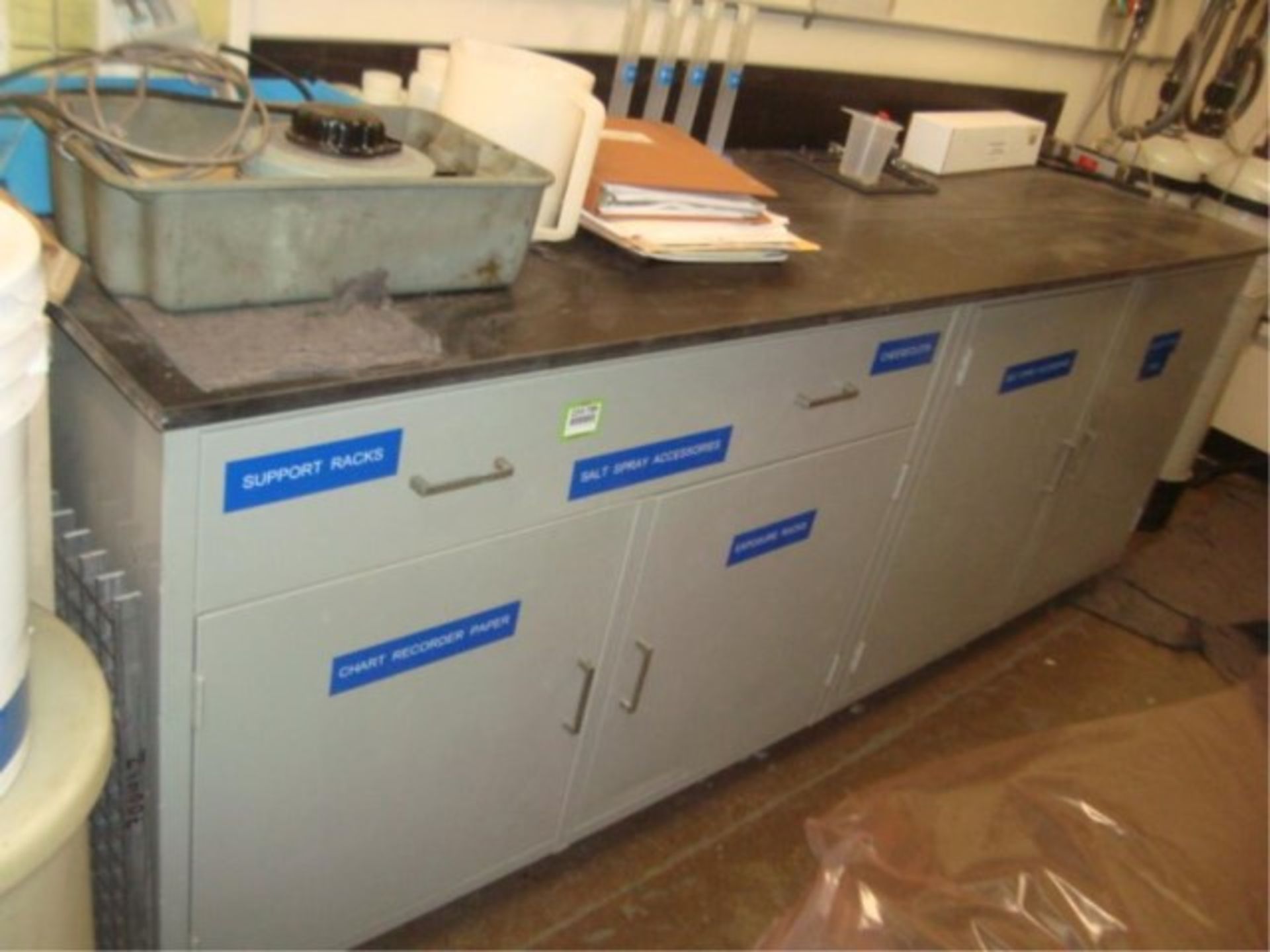 Corrosion Resistant Lab Counter/Cabinets