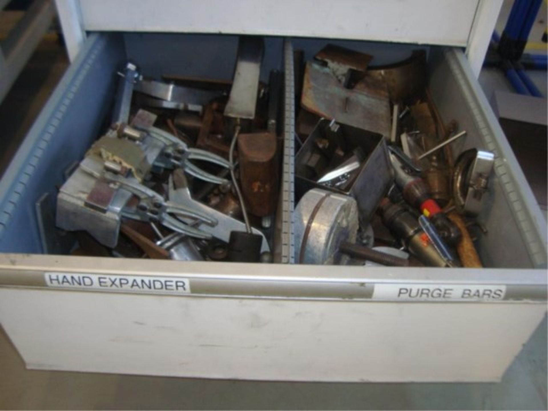 Mobile 5-Drawer Parts Supply Cabinet W/Contents - Image 7 of 7