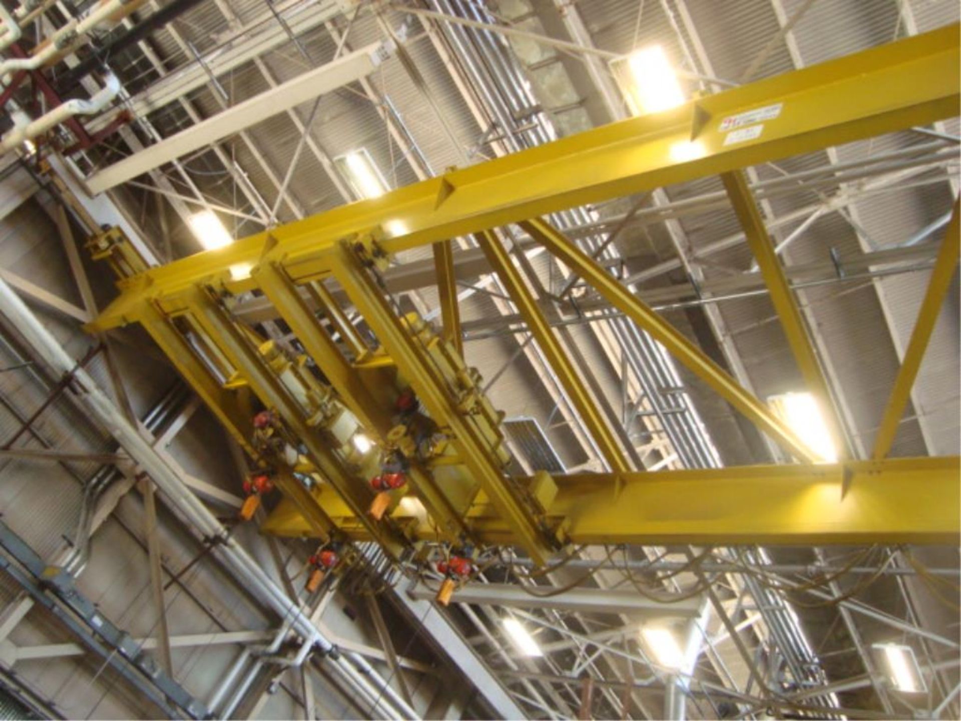 25-Ton Capacity Double Rail Support Bridge Crane - Image 4 of 16