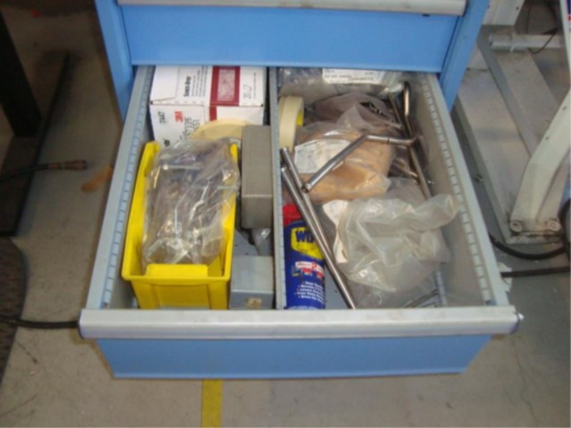 Mobile 5-Drawer Parts Supply Cabinet - Image 7 of 9