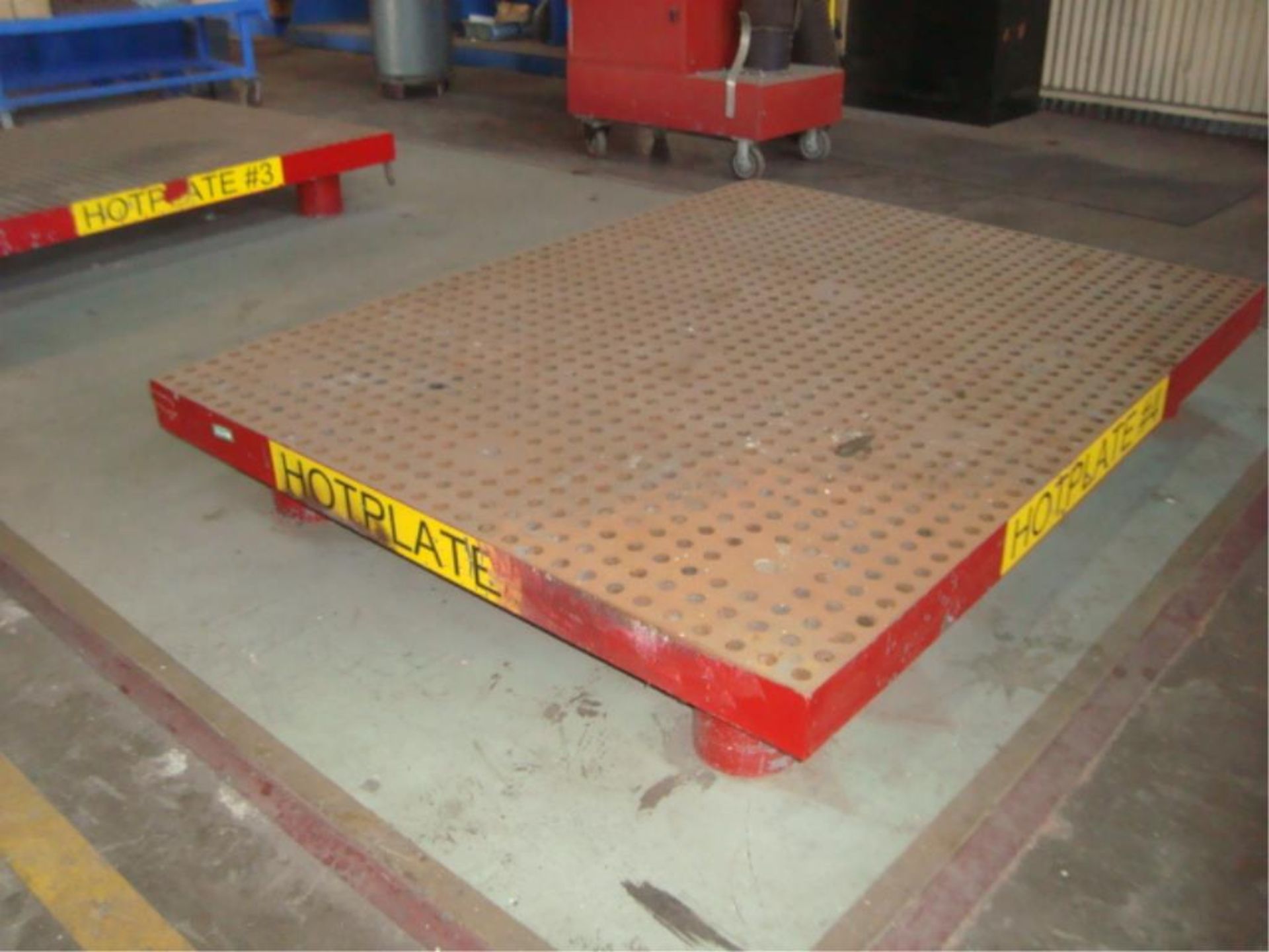 Heavy Duty Steel Hotplate Skids