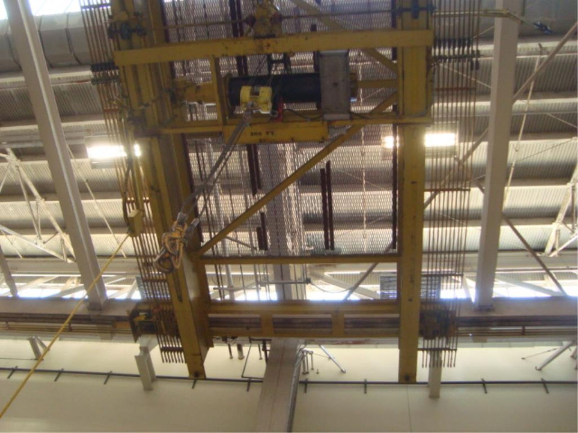 10-Ton Capacity Double Rail Support Bridge Crane - Image 4 of 11