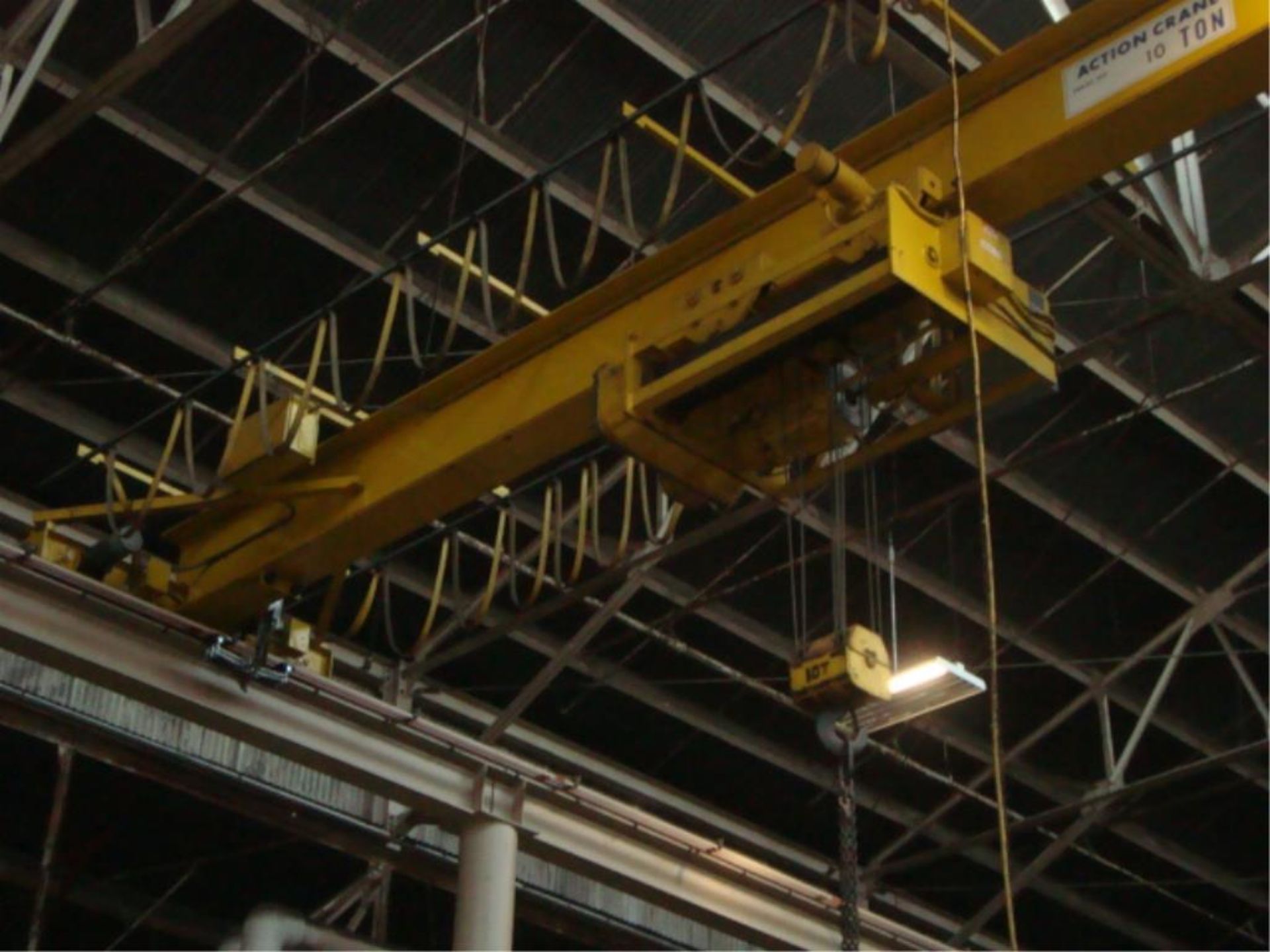 10-Ton Capacity Overhead Bridge Crane - Image 2 of 10