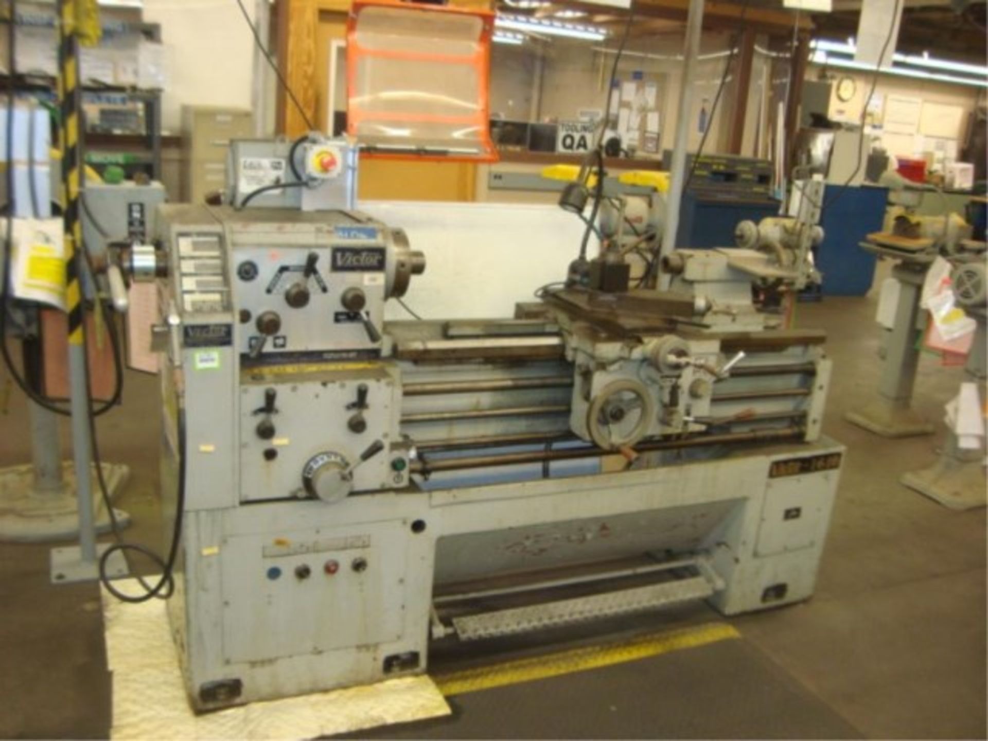 Engine Lathe W/ 7.5-HP Main Motor, 12" 4-Jaw