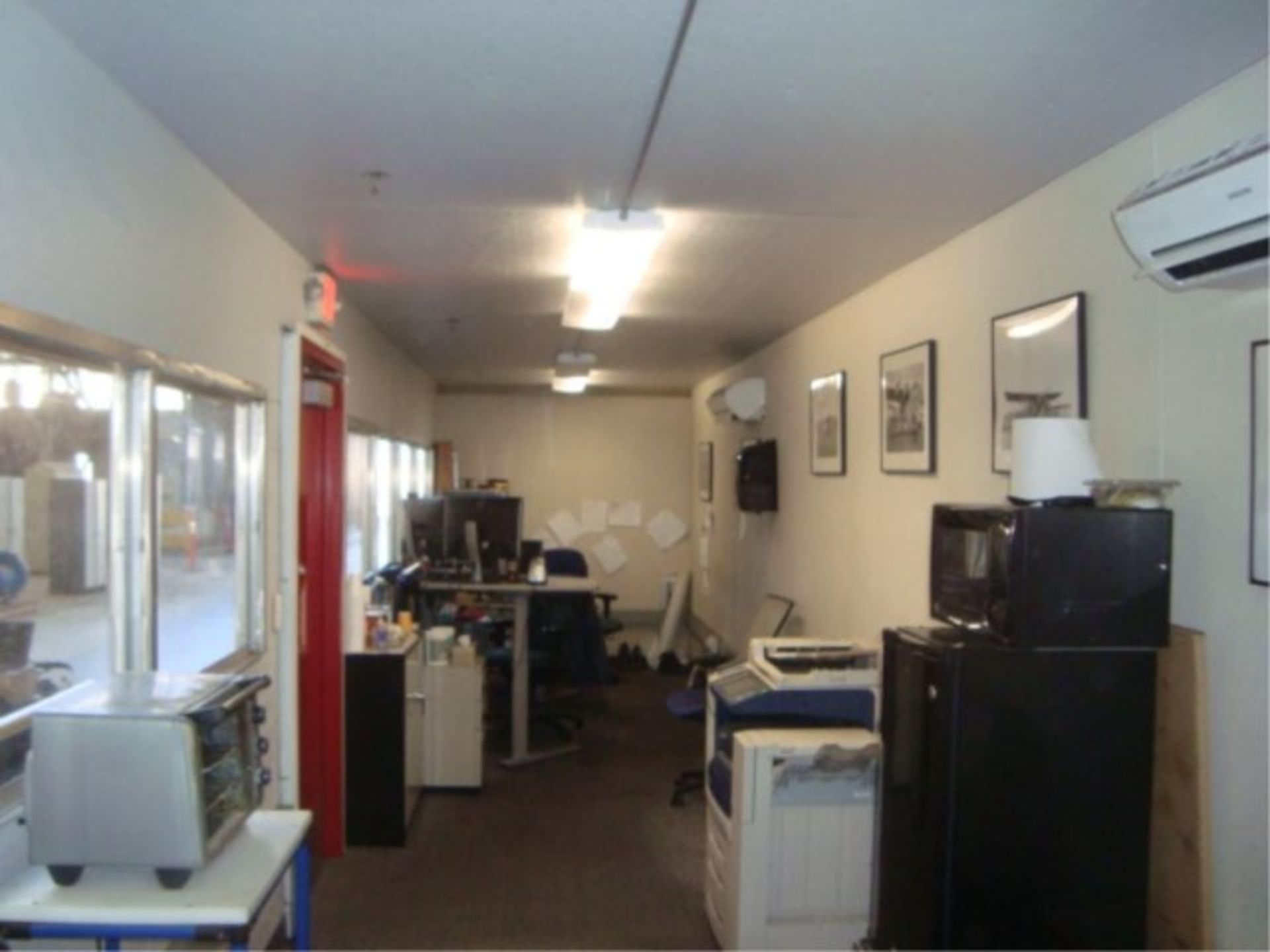 40' ft. Office Container W/Air Conditioning Unit - Image 7 of 12