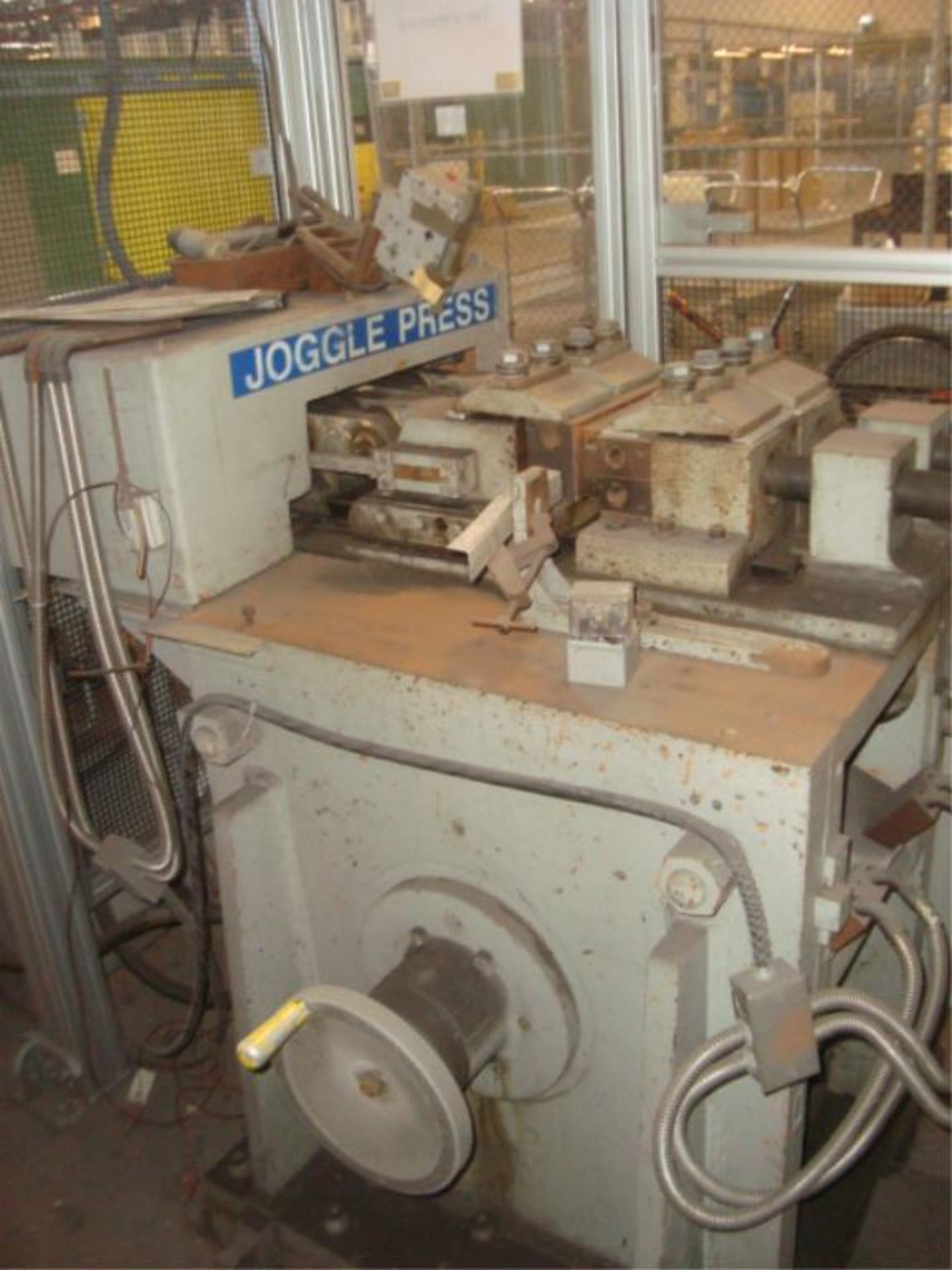 Metal Stretch & Bend Joggle Press Machine - Image 9 of 18