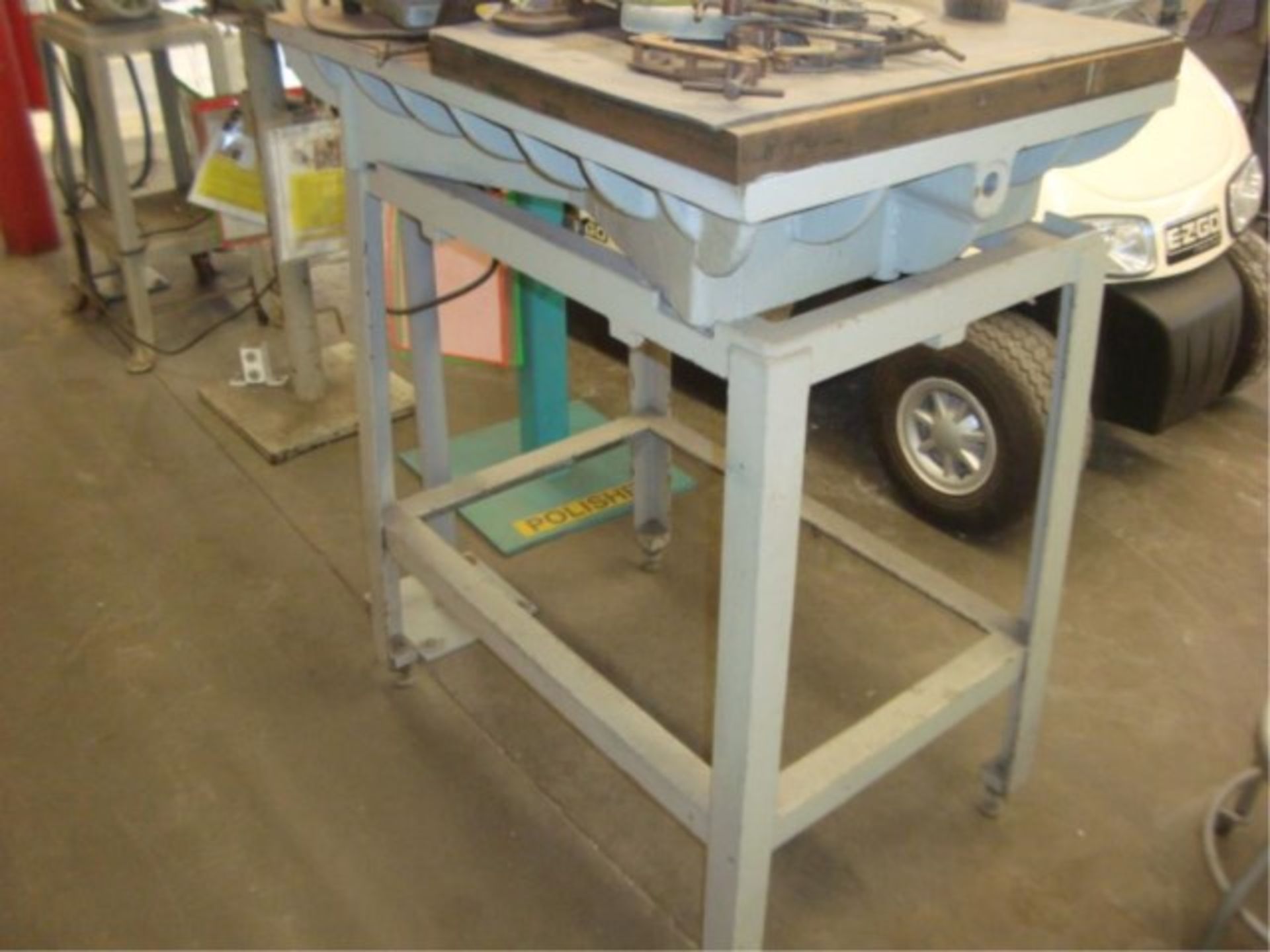 Heavy Duty Steel Surface Table - Image 3 of 4