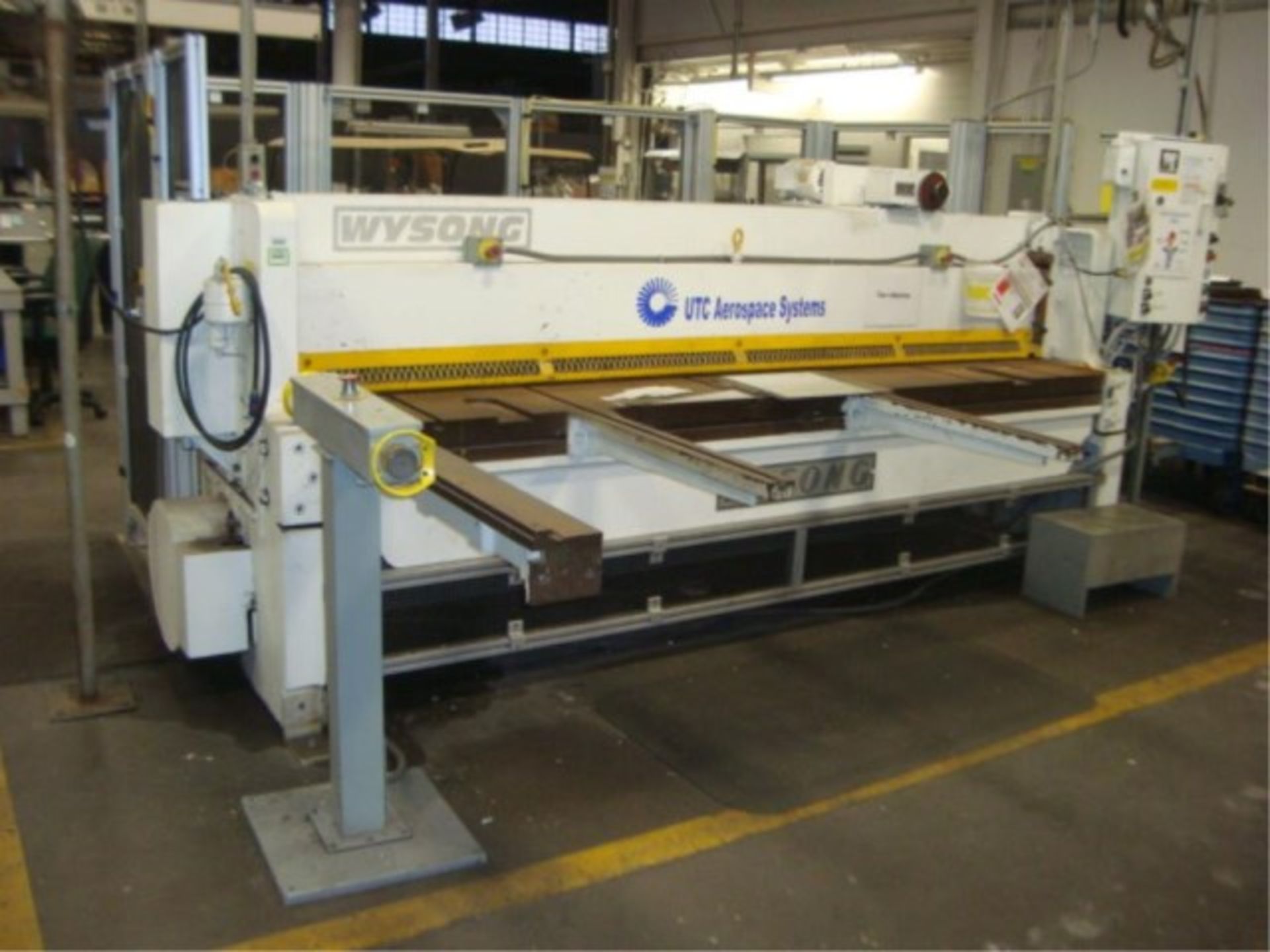 10' ft. / 10-HP Powered Sheet Metal Shear