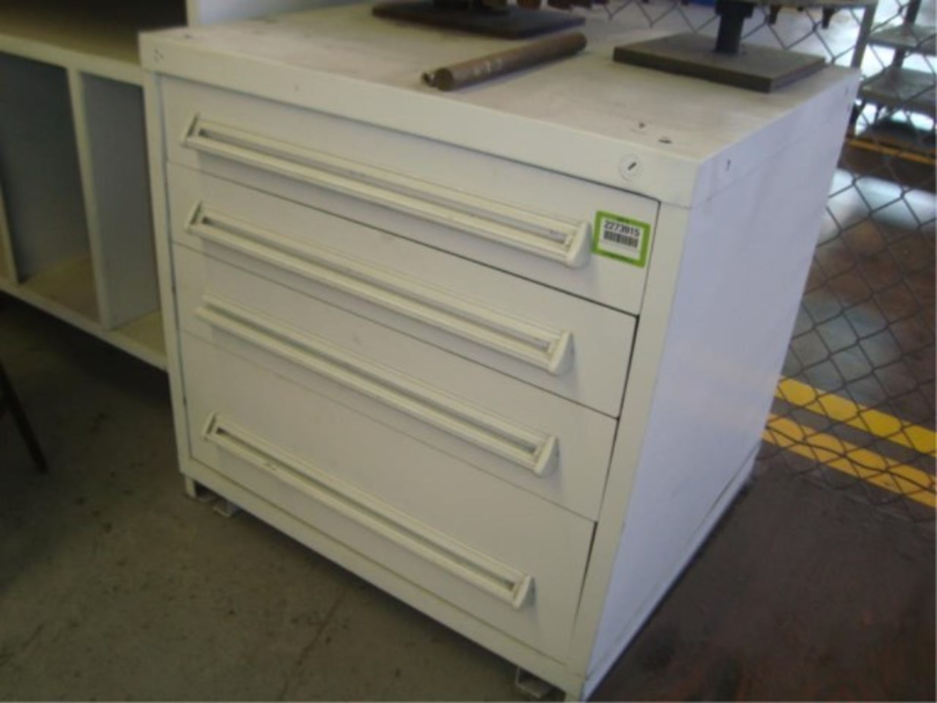 4-Drawer Parts Supply Cabinet W/ Cutting Tools