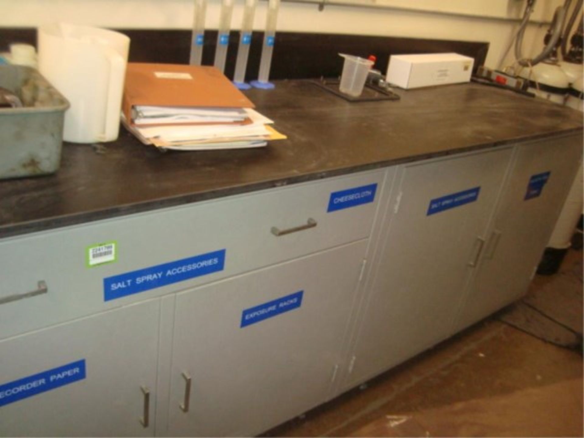Corrosion Resistant Lab Counter/Cabinets - Image 6 of 6