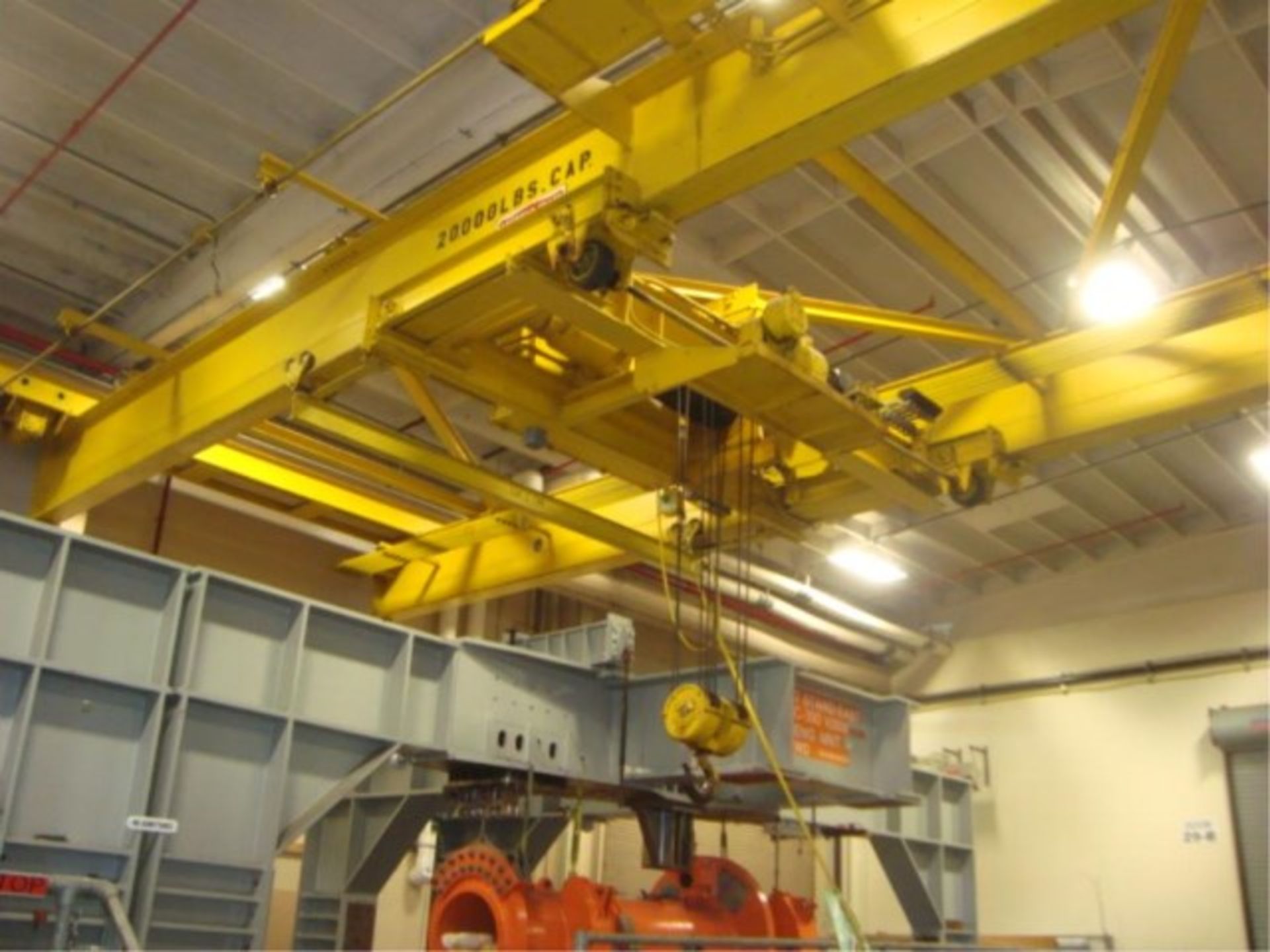 10-Ton Capacity Overhead Bridge Crane - Image 6 of 9