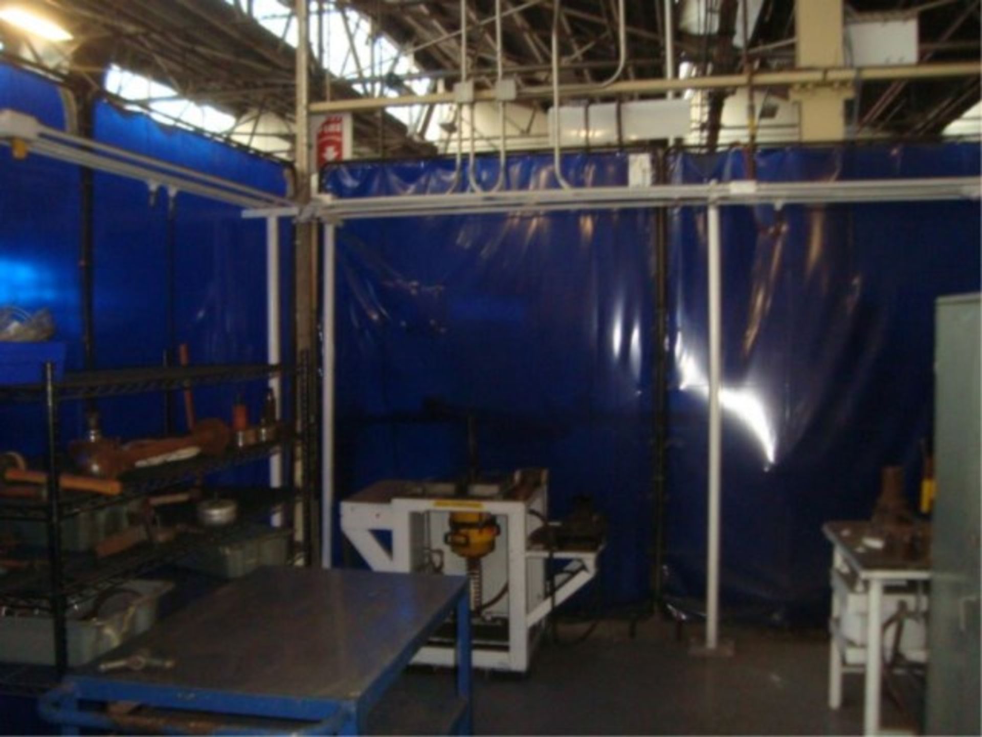 Weld Curtain Panels With Frame Stands - Image 2 of 4