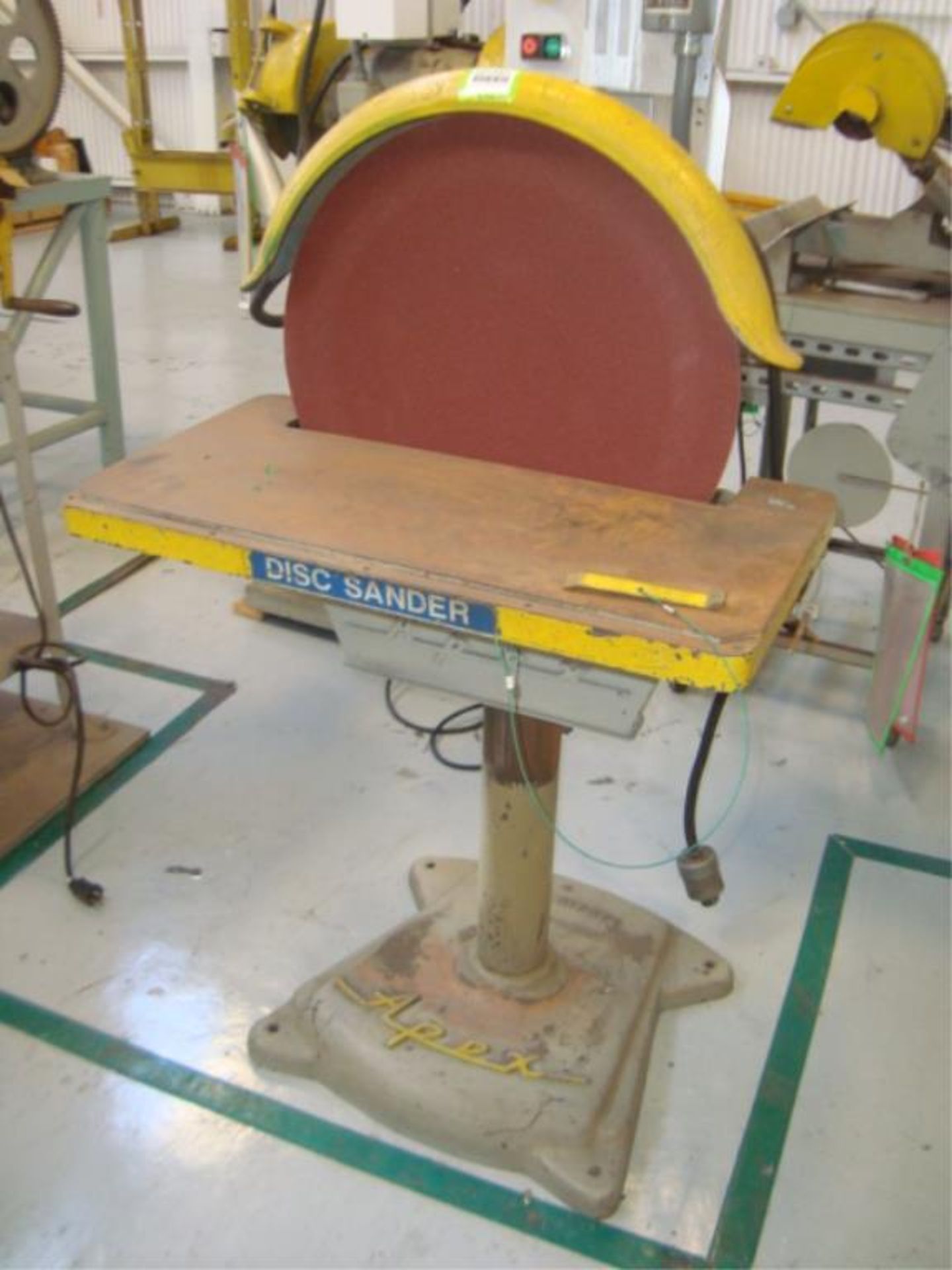 2-HP, Heavy Duty 20" Disc Sander/Grinder