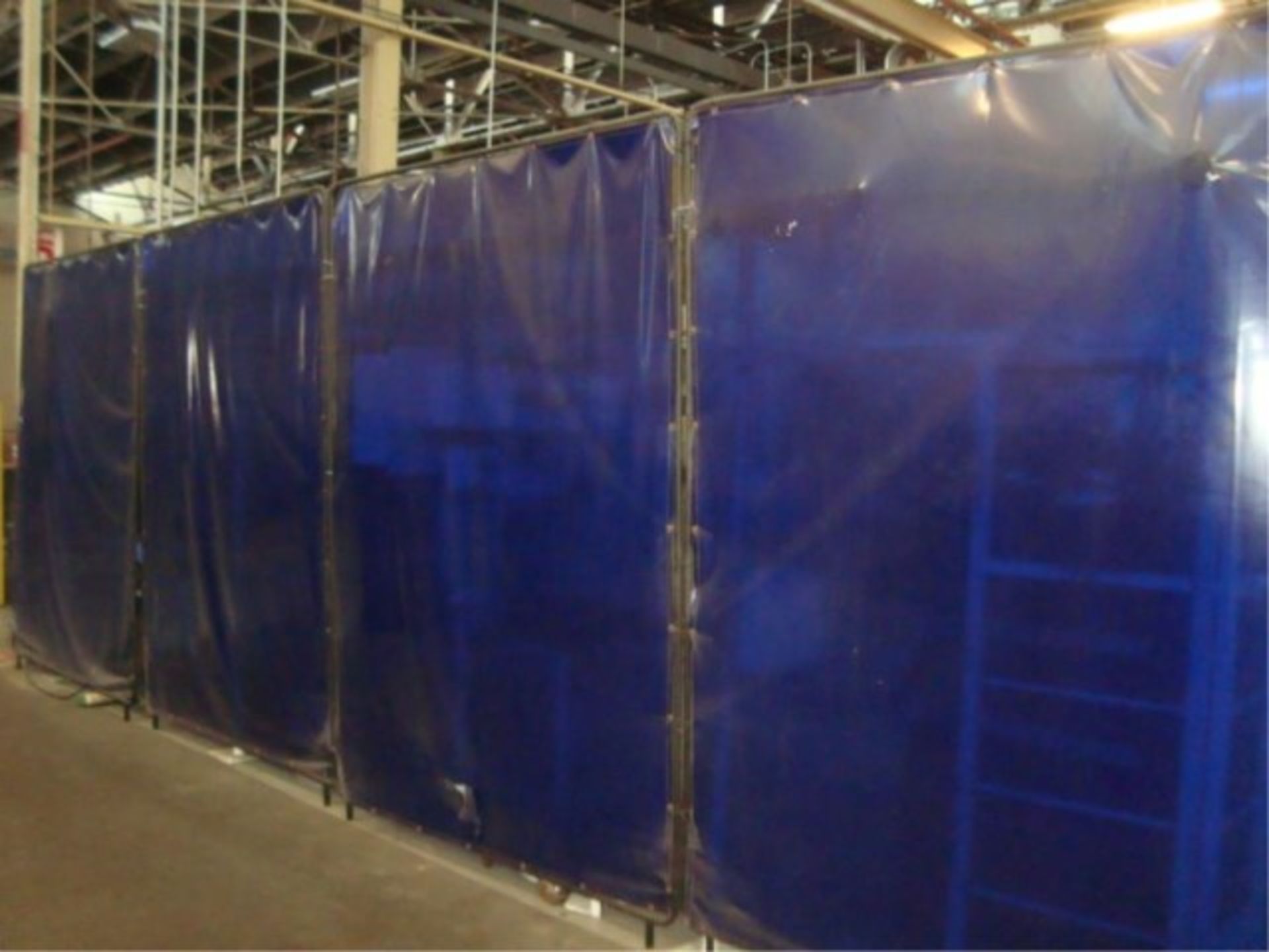 Weld Curtain Panels With Frame Stands - Image 4 of 4