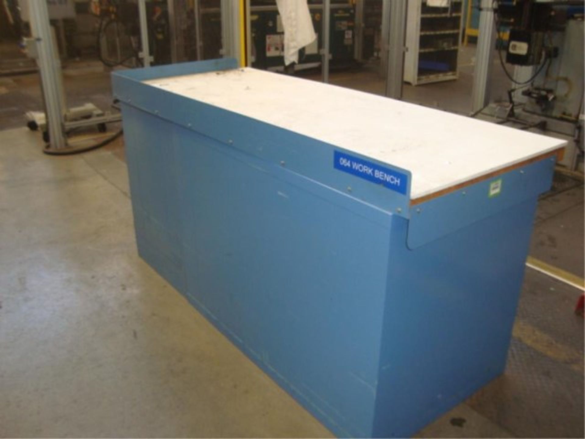 Workbench With Parts Supply Cabinets - Image 4 of 5