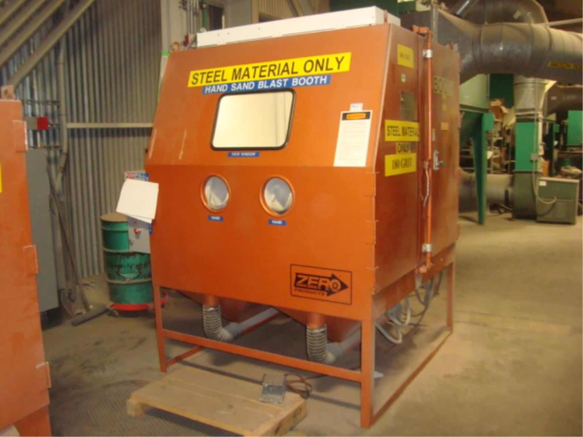 2-Glove Sand Blast Cabinet