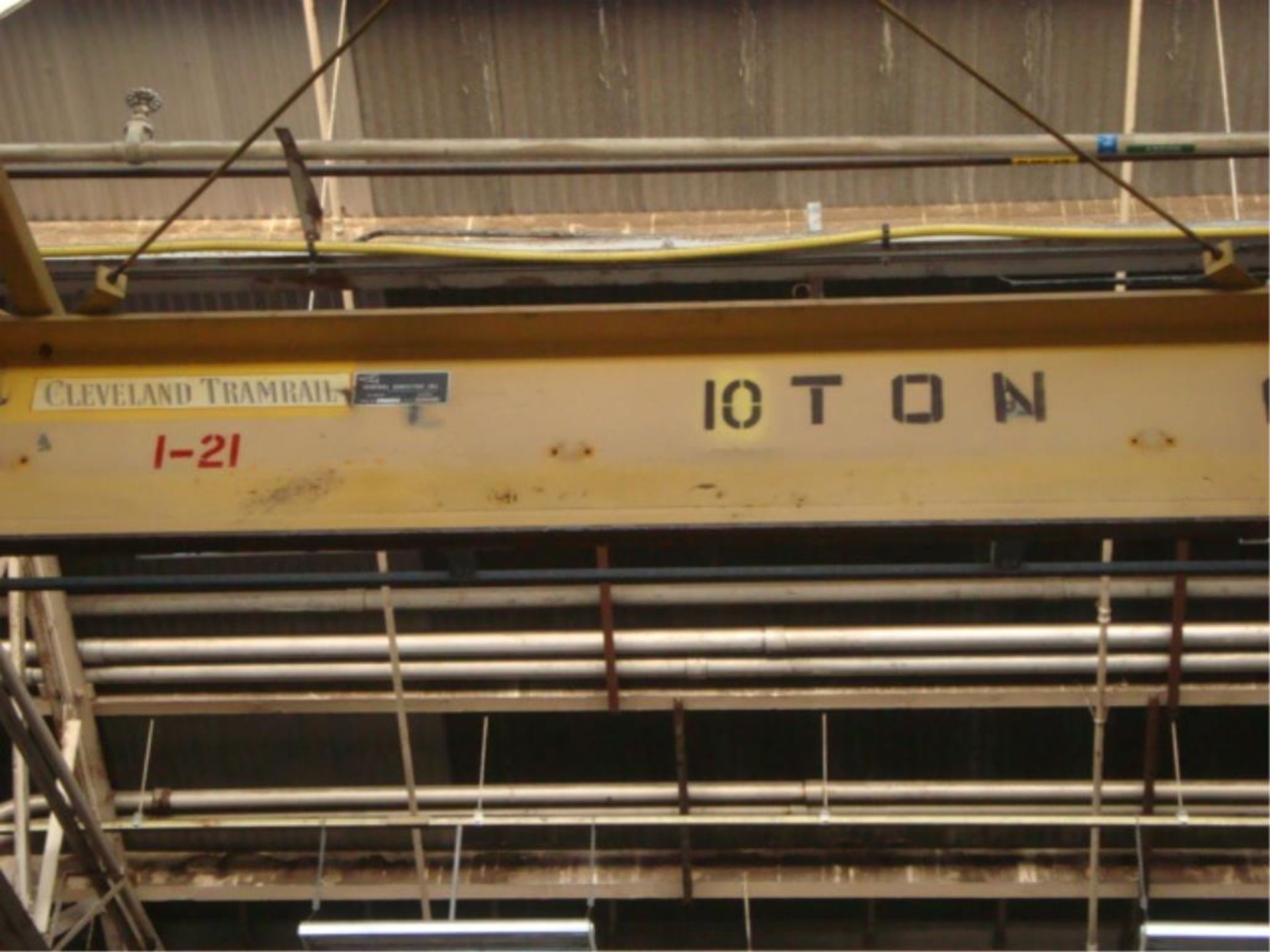 10-Ton Capacity Double Rail Support Bridge Crane - Image 8 of 10