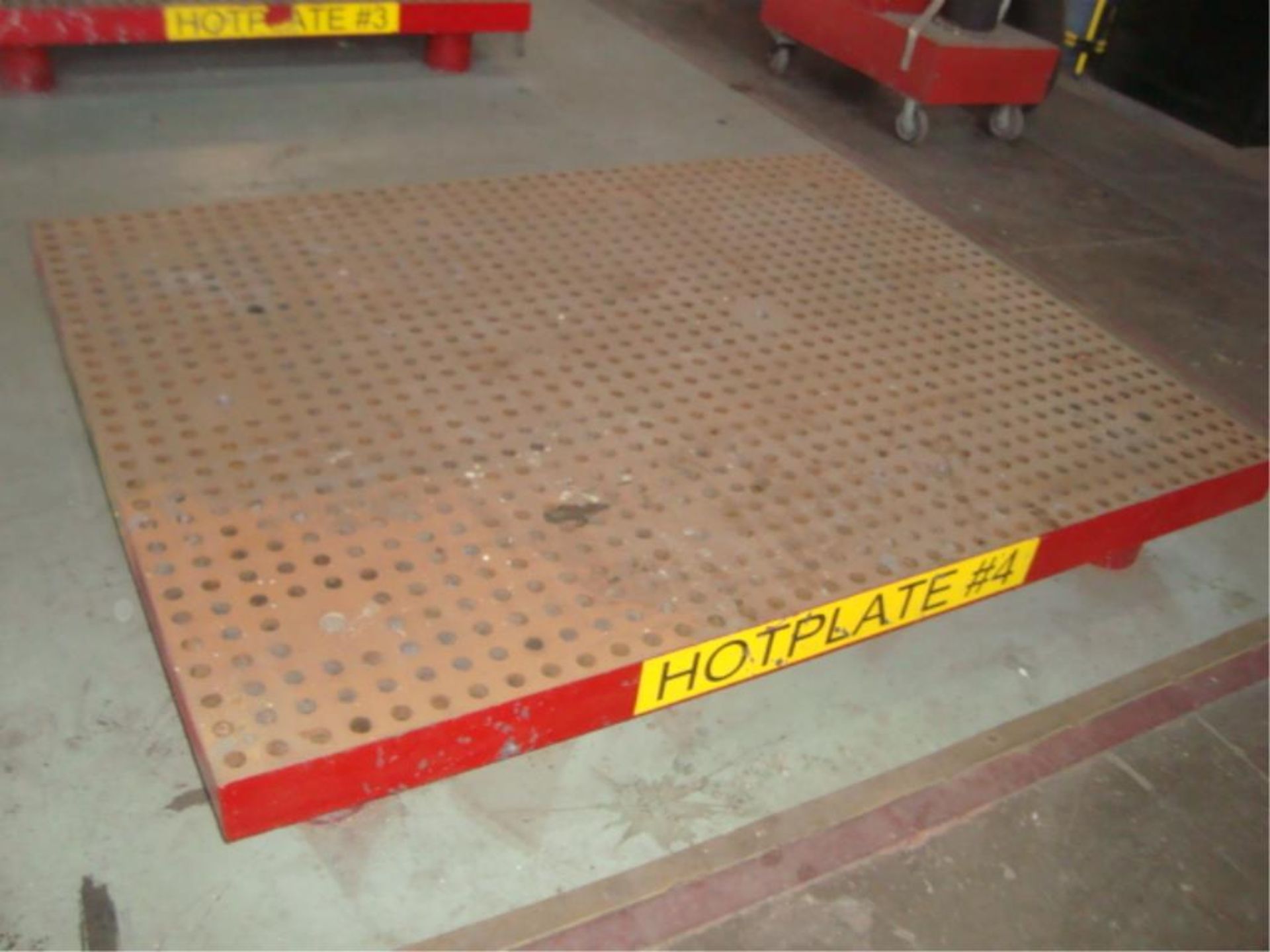 Heavy Duty Steel Hotplate Skids