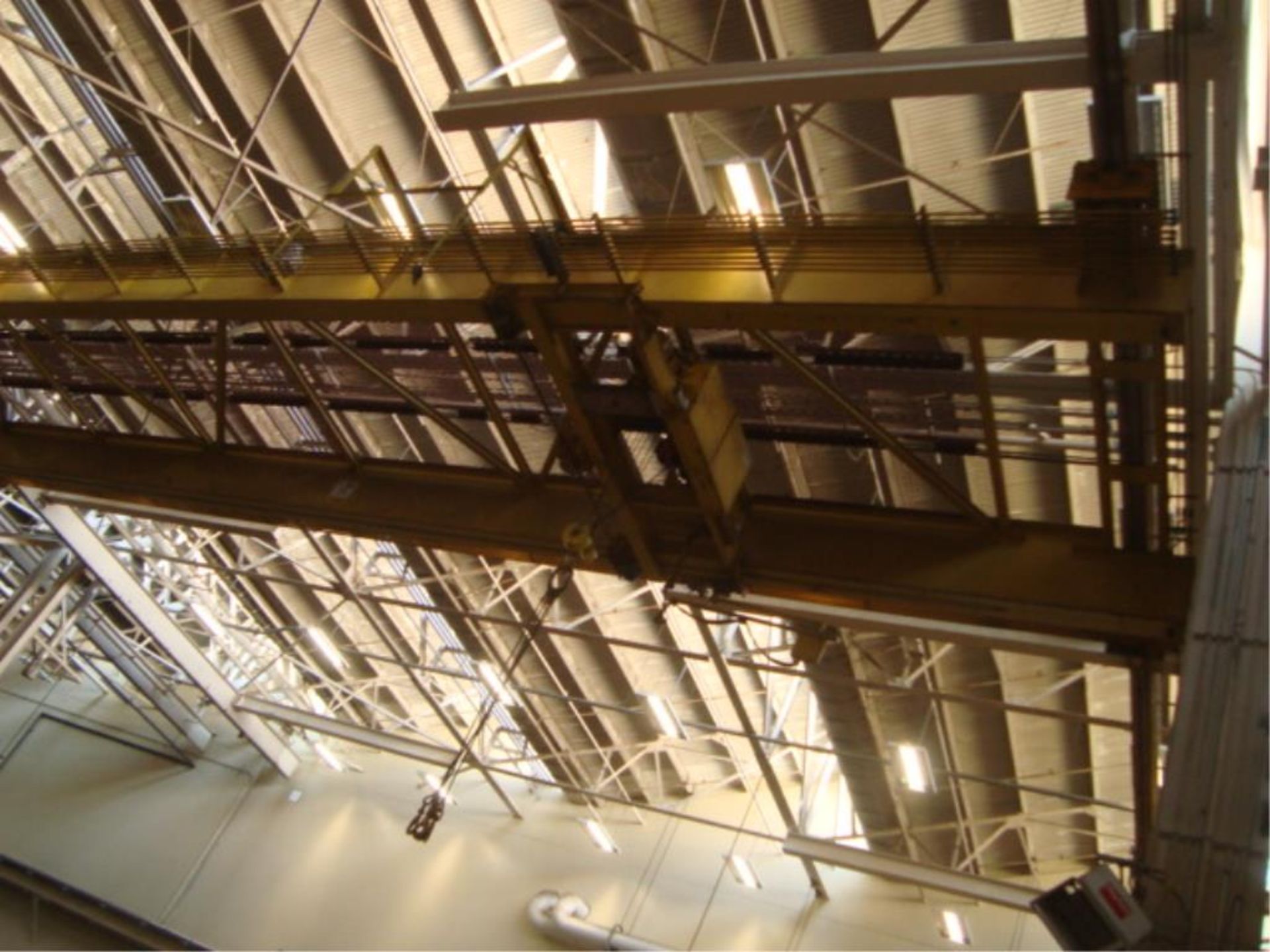 10-Ton Capacity Double Rail Support Bridge Crane - Image 2 of 11