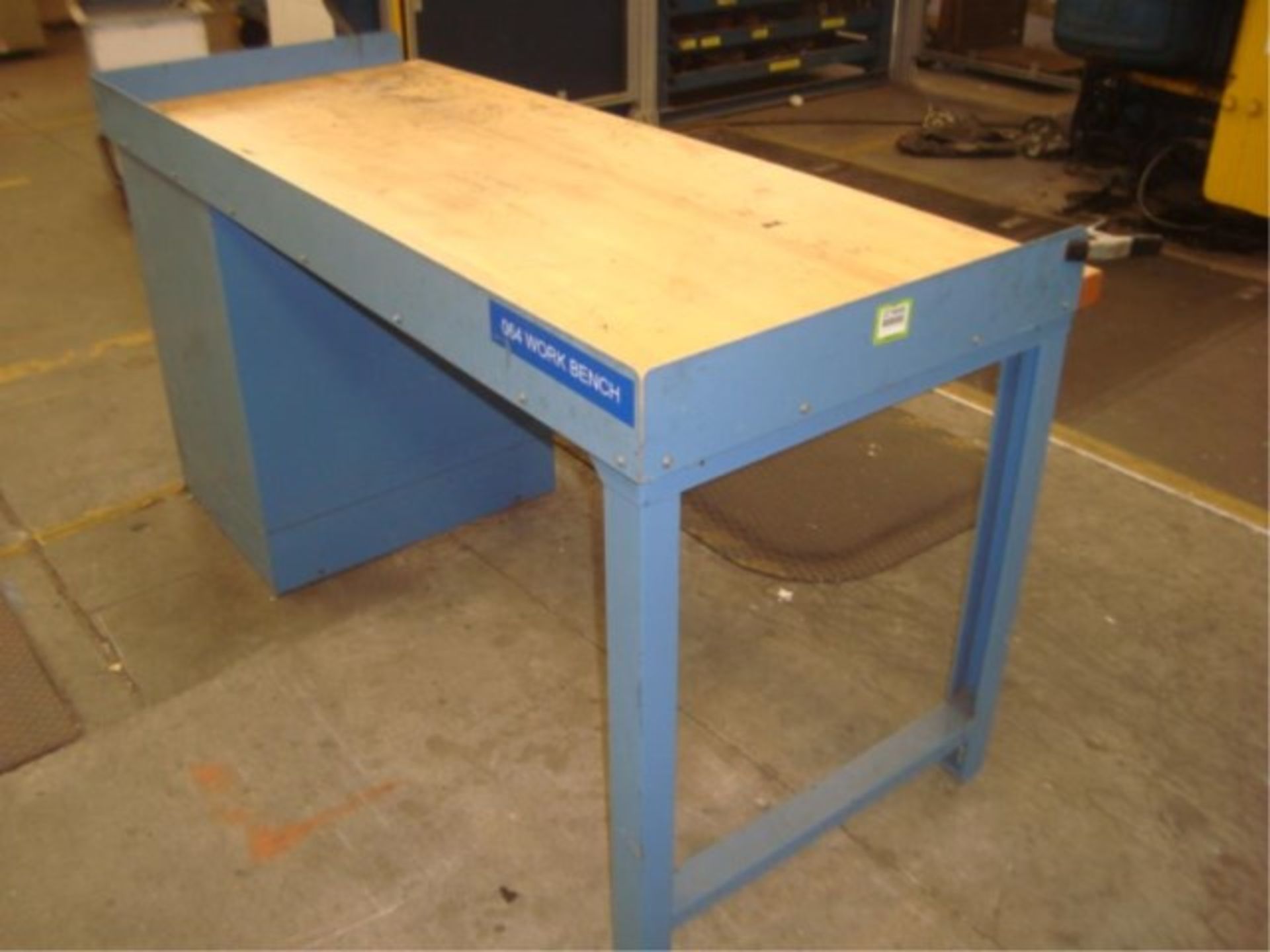 Work Bench with 5-Drawer Parts Supply Cabinets - Image 5 of 5