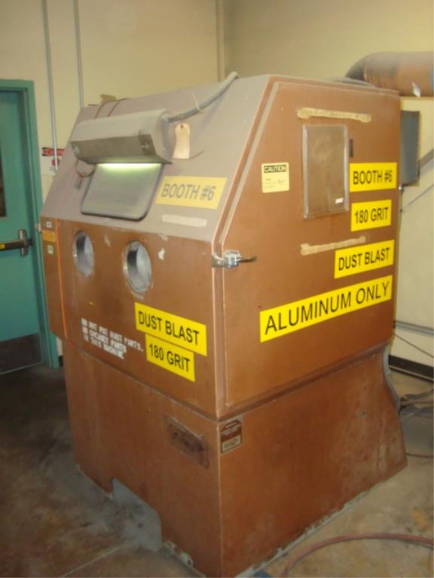 2-Glove Sand Blast Cabinet - Image 6 of 9