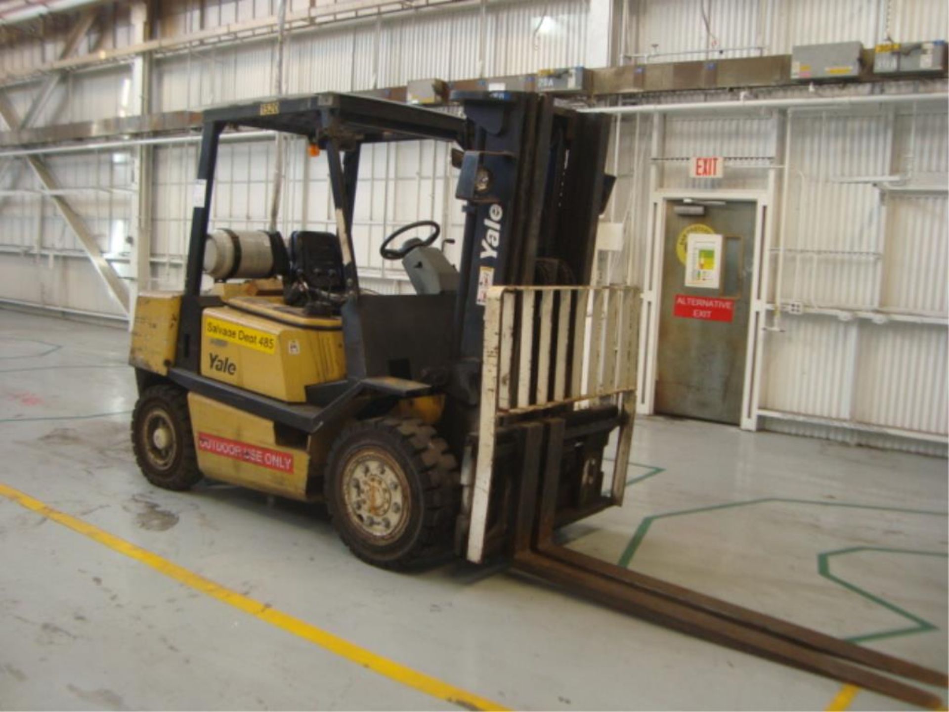 4-Ton Capacity Propane Forklift