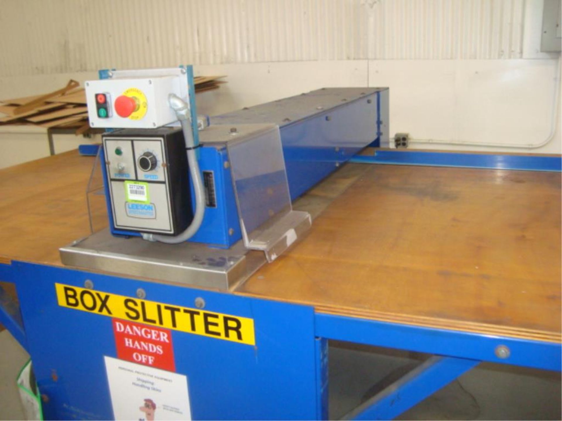 Box Slitter Machine With 50" in. Throat - Image 3 of 7