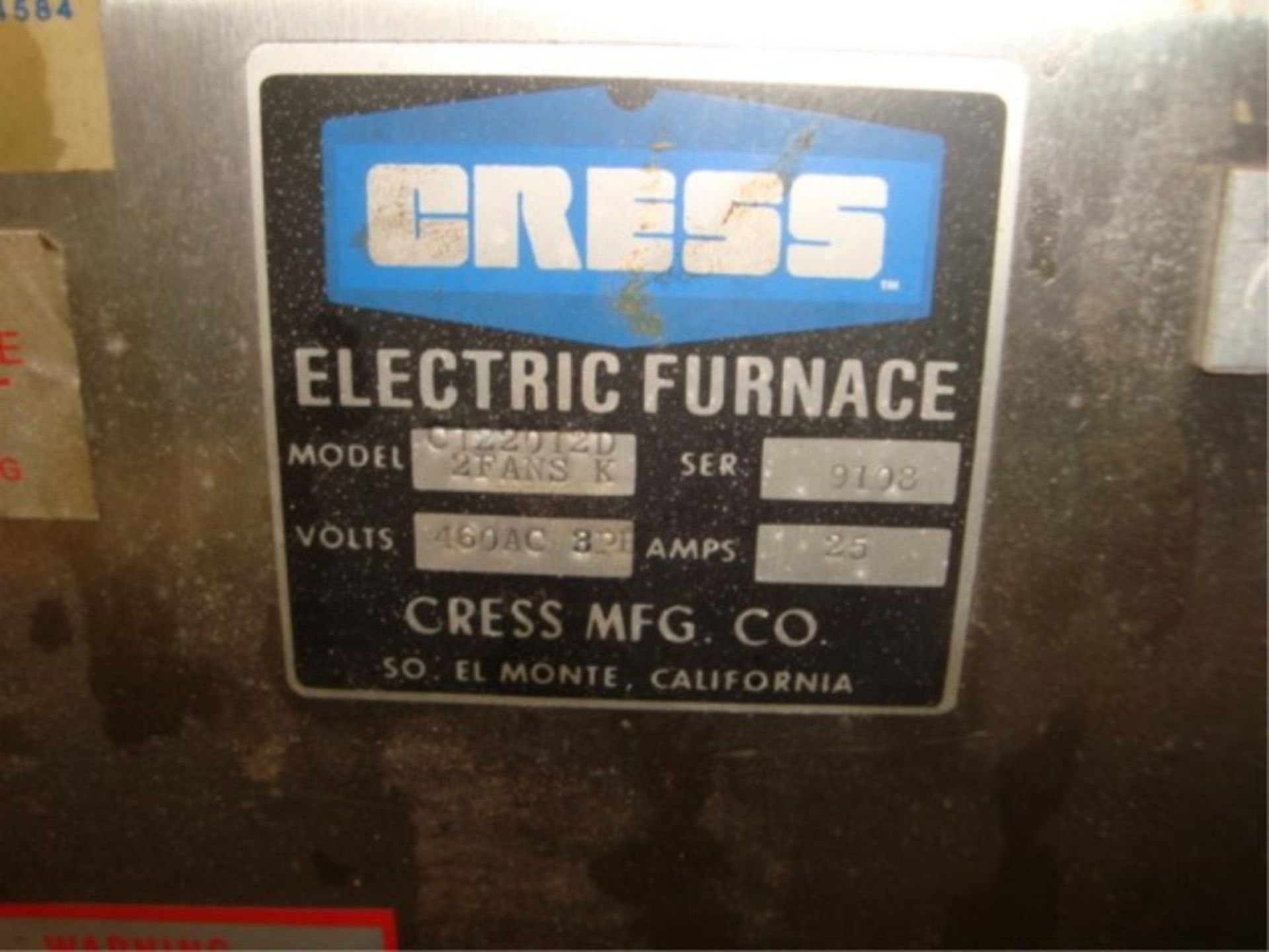 2-Chamber Furnace, 2000F Max - Image 4 of 8