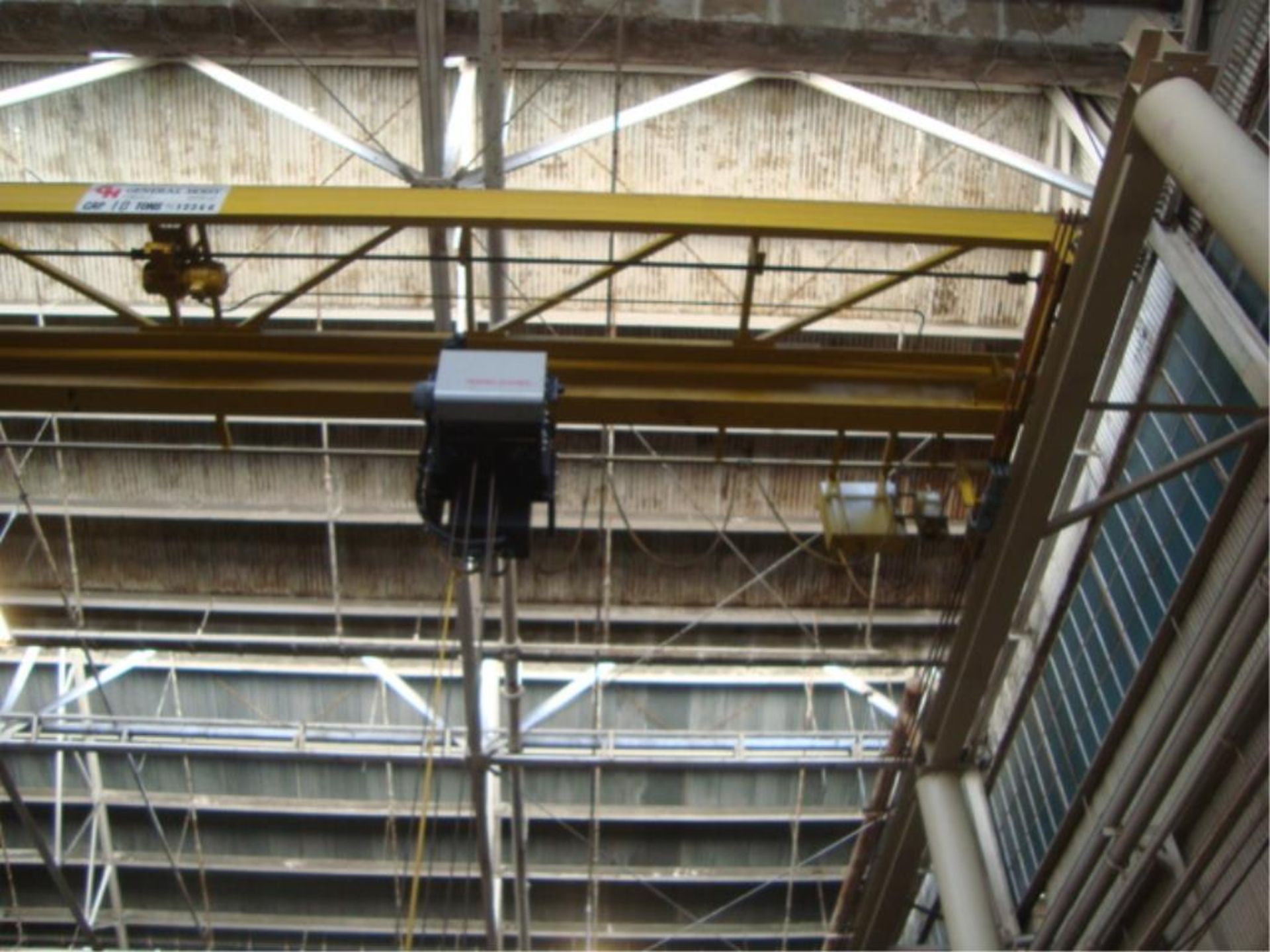 10-Ton Capacity Overhead Bridge Crane - Image 3 of 10