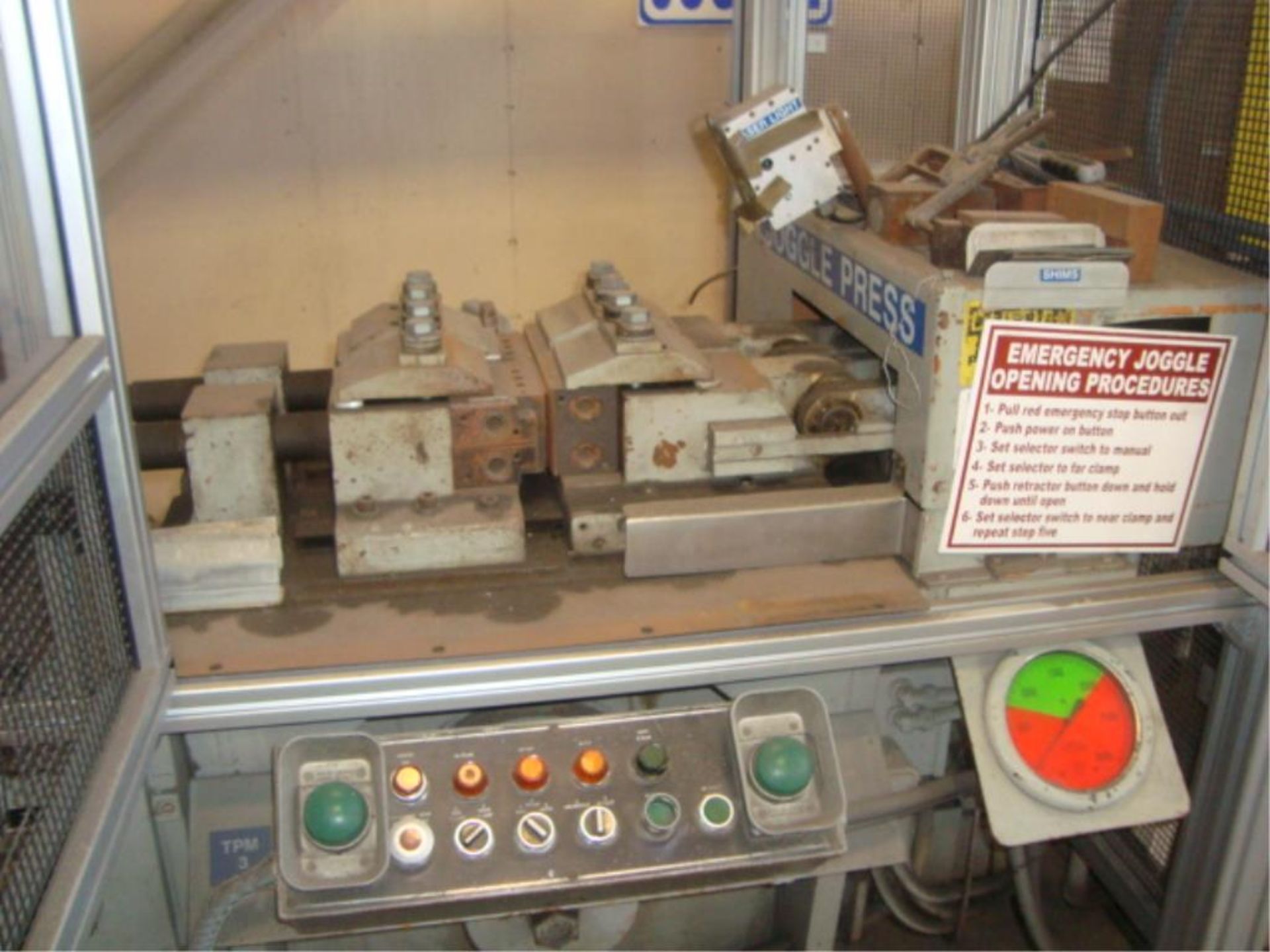 Metal Stretch & Bend Joggle Press Machine - Image 5 of 18