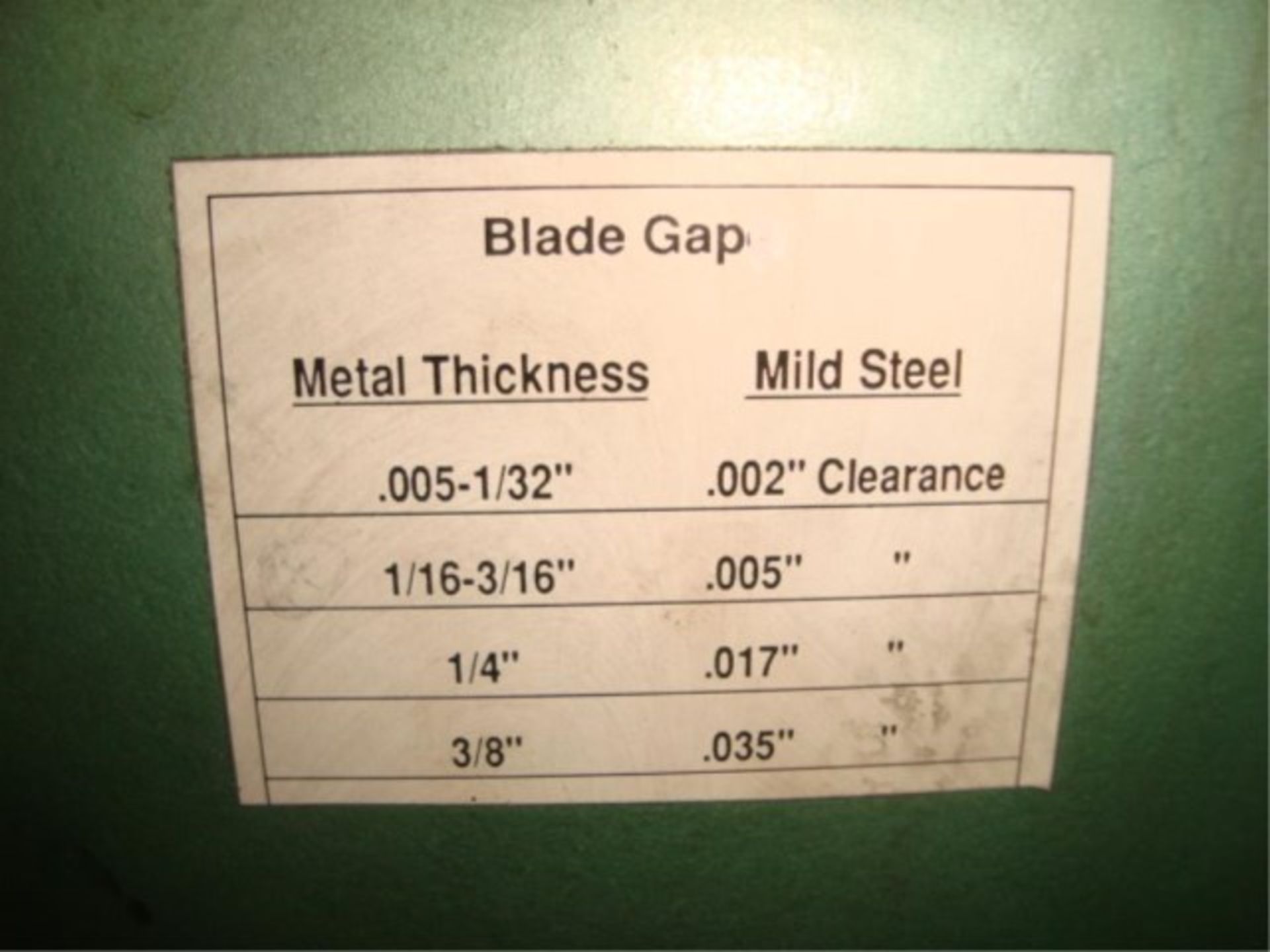 6' Sheet Metal Shear - Image 12 of 13