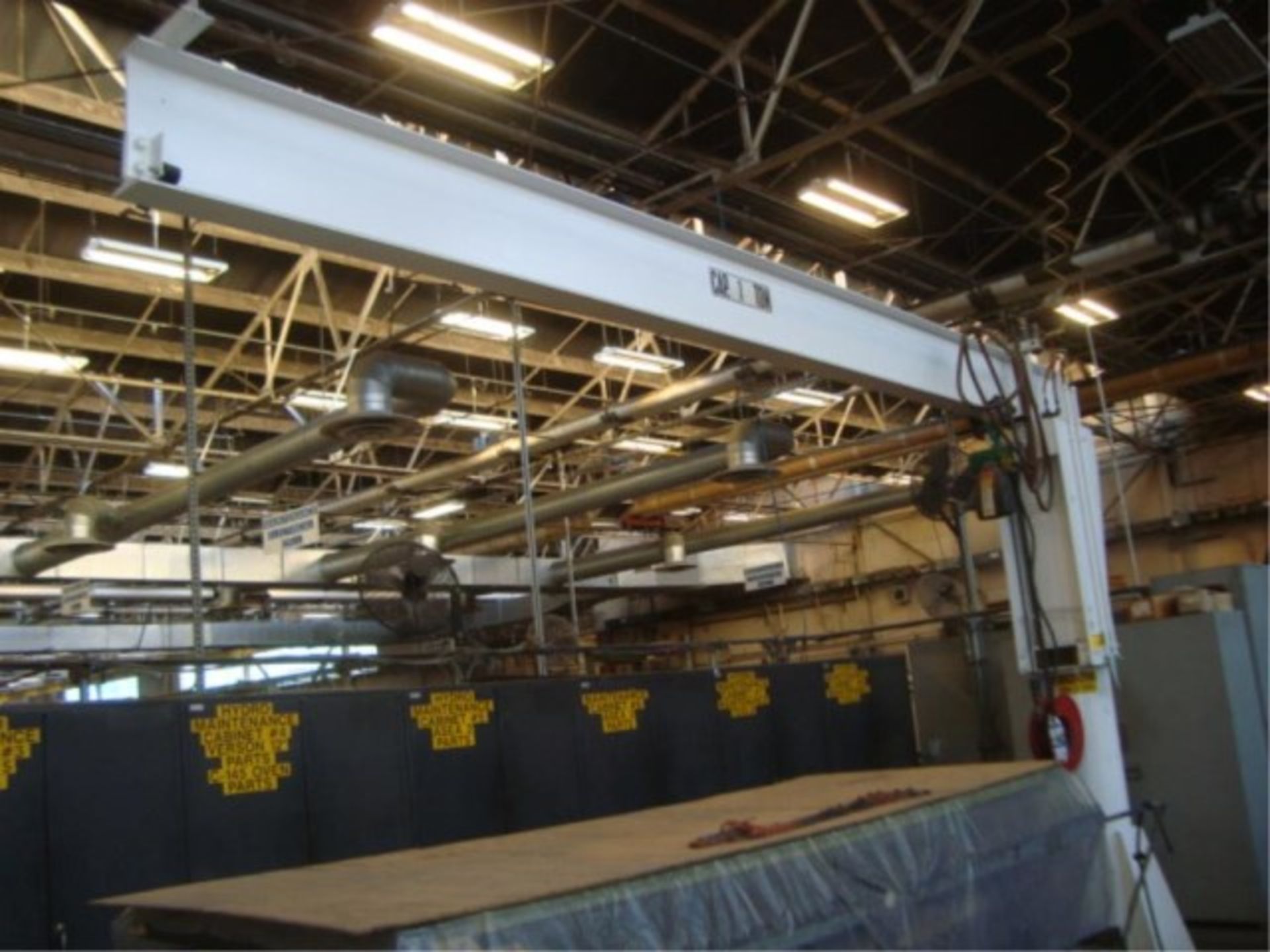 1-Ton Capacity Swivel Jib Boom Crane - Image 4 of 6