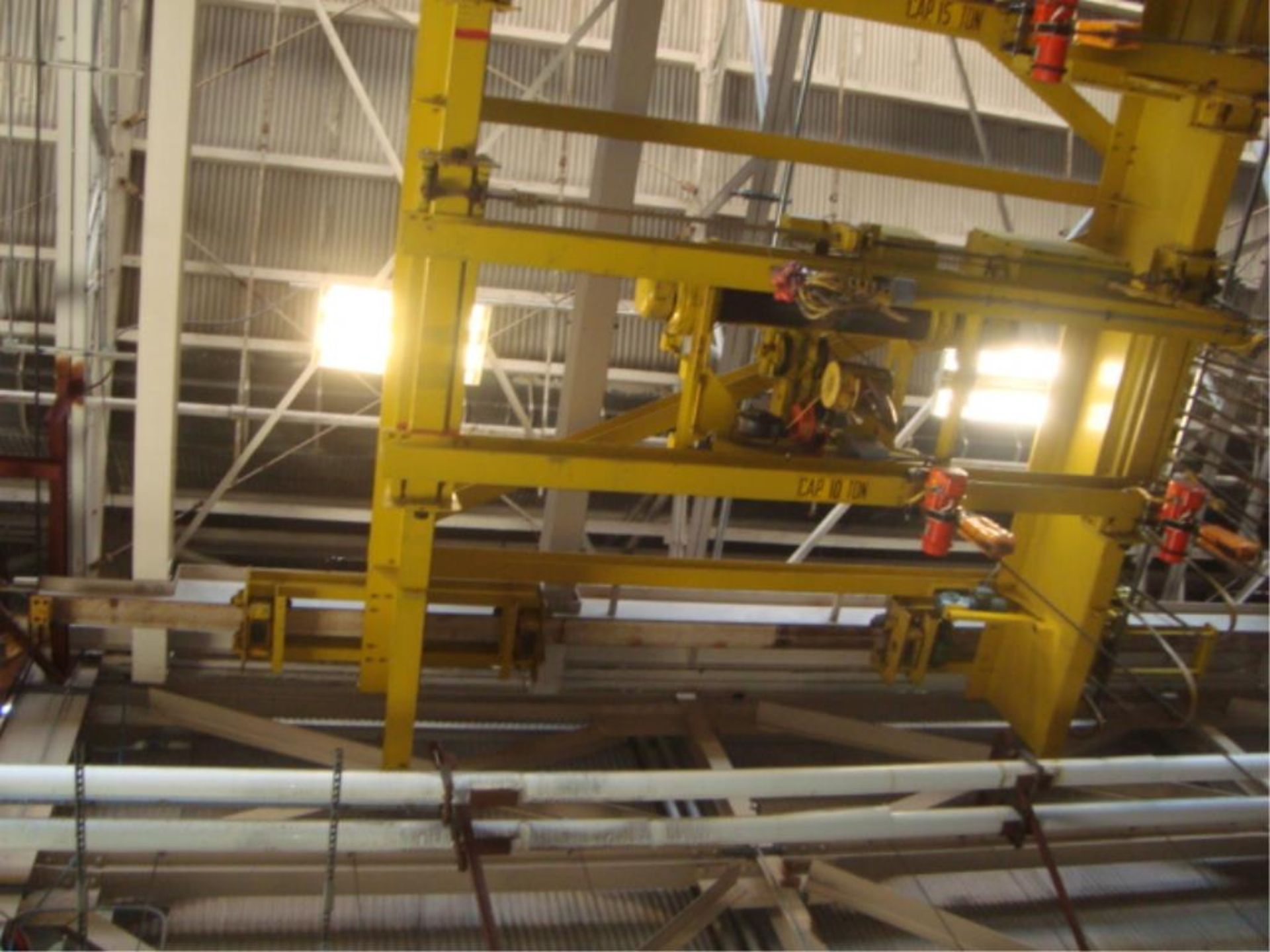 25-Ton Capacity Double Rail Support Bridge Crane - Image 13 of 16