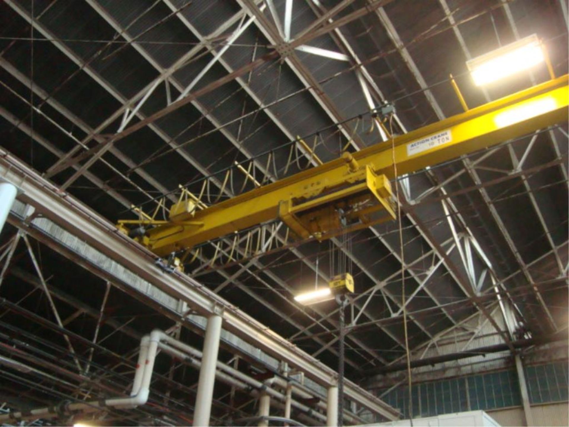 10-Ton Capacity Overhead Bridge Crane - Image 5 of 10