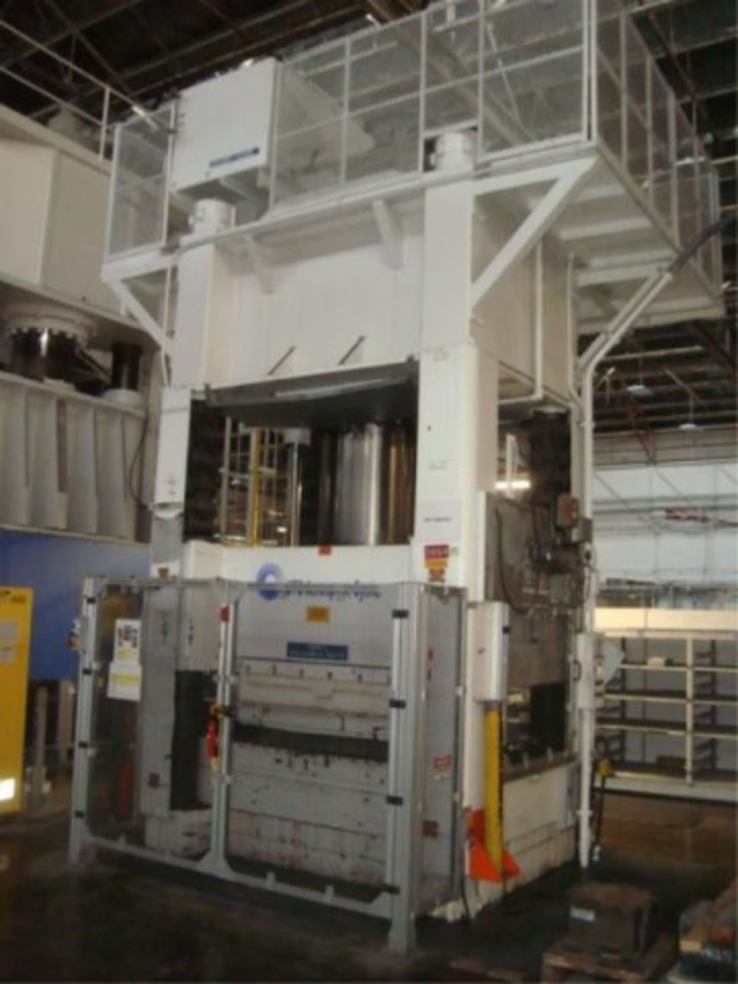 1,000 ton Capacity Hydraulic 4-Column Press