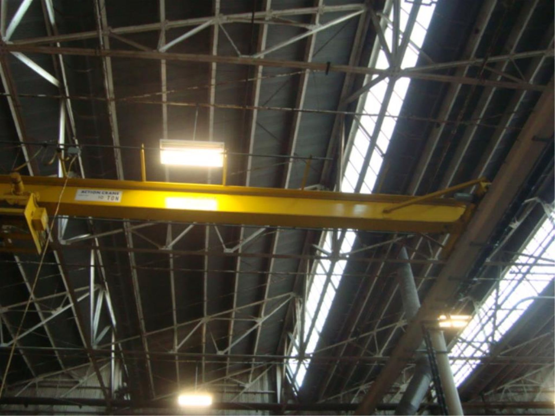 10-Ton Capacity Overhead Bridge Crane - Image 4 of 10