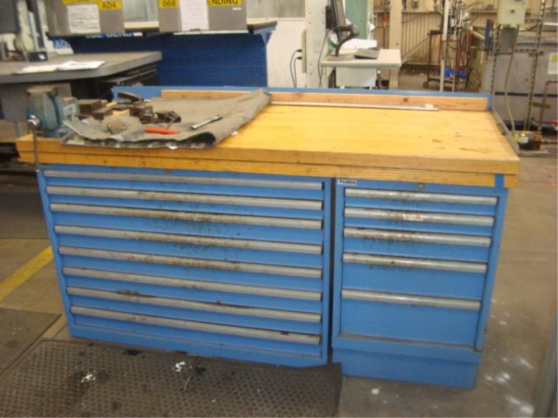 Workbench With Supply Cabinets - Image 6 of 6