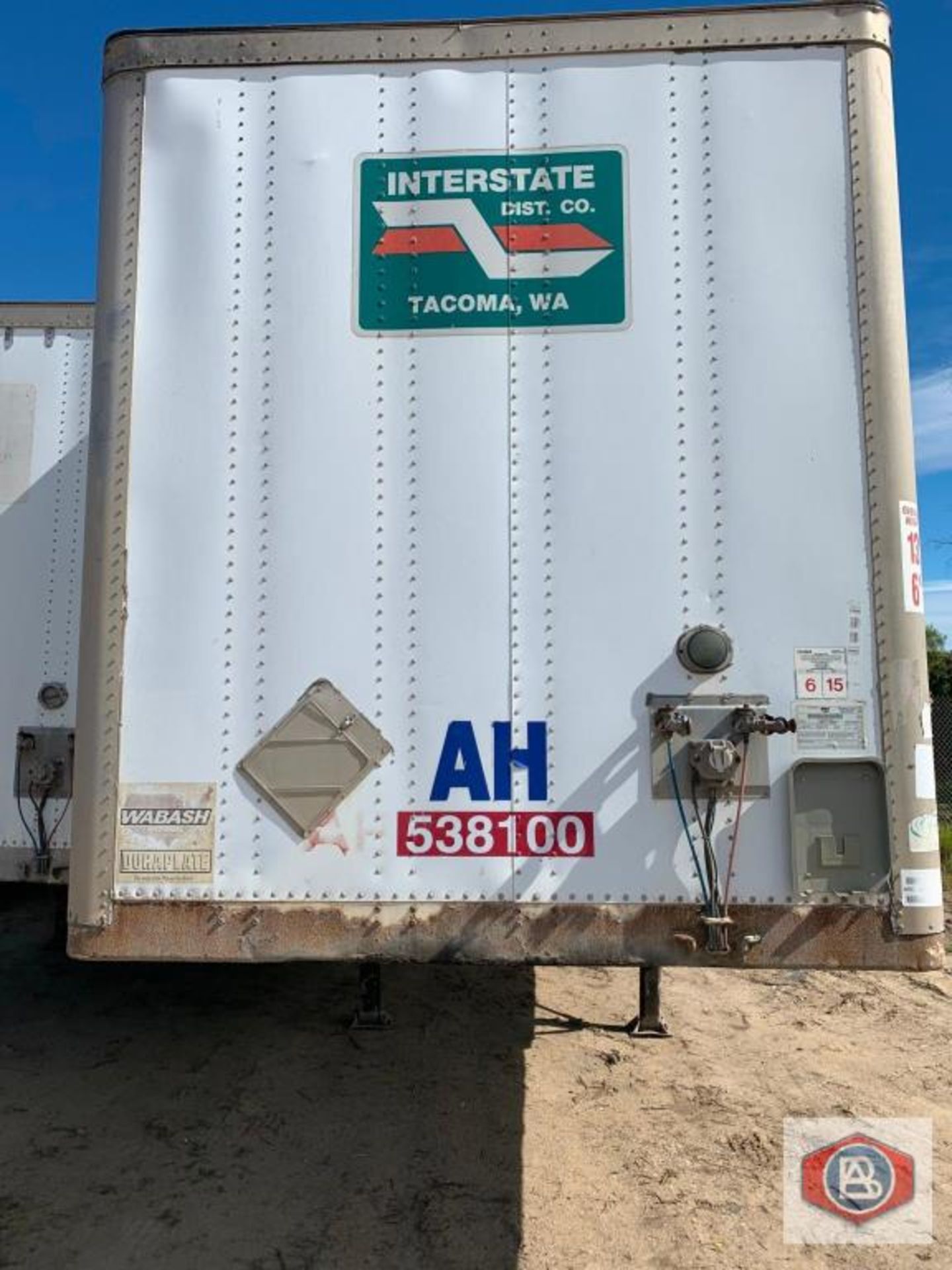 2002 Wabash 53 ft. DuraPlate Logistics Trailer