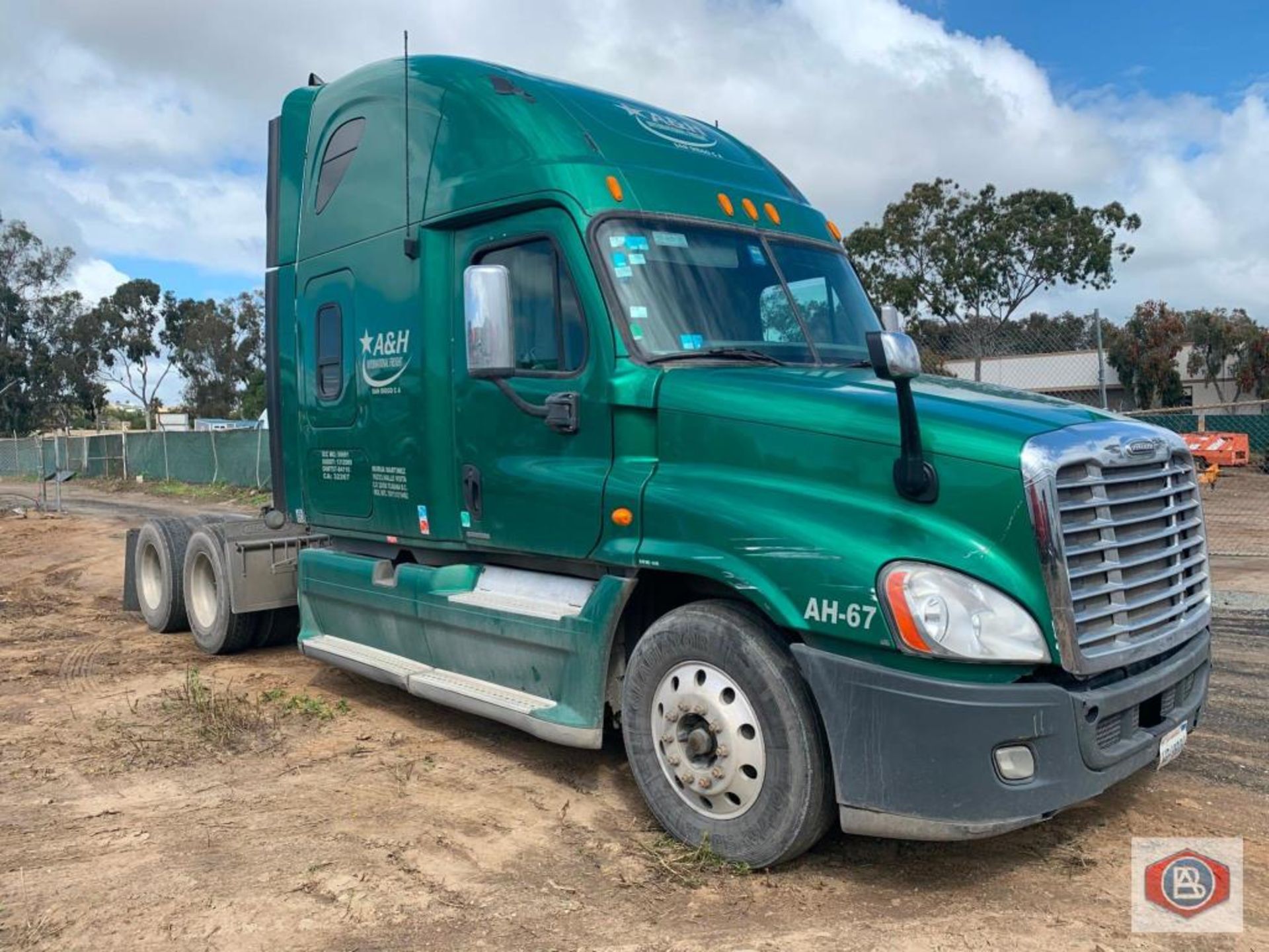 2012 Freightliner, Cascadia, Cummins ISX