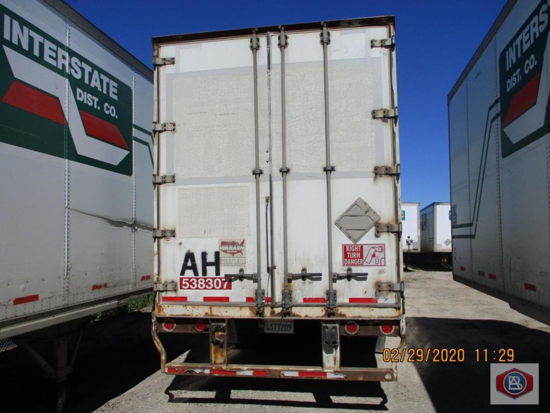 2003 Wabash 53 ft. DuraPlate Logistics Trailer