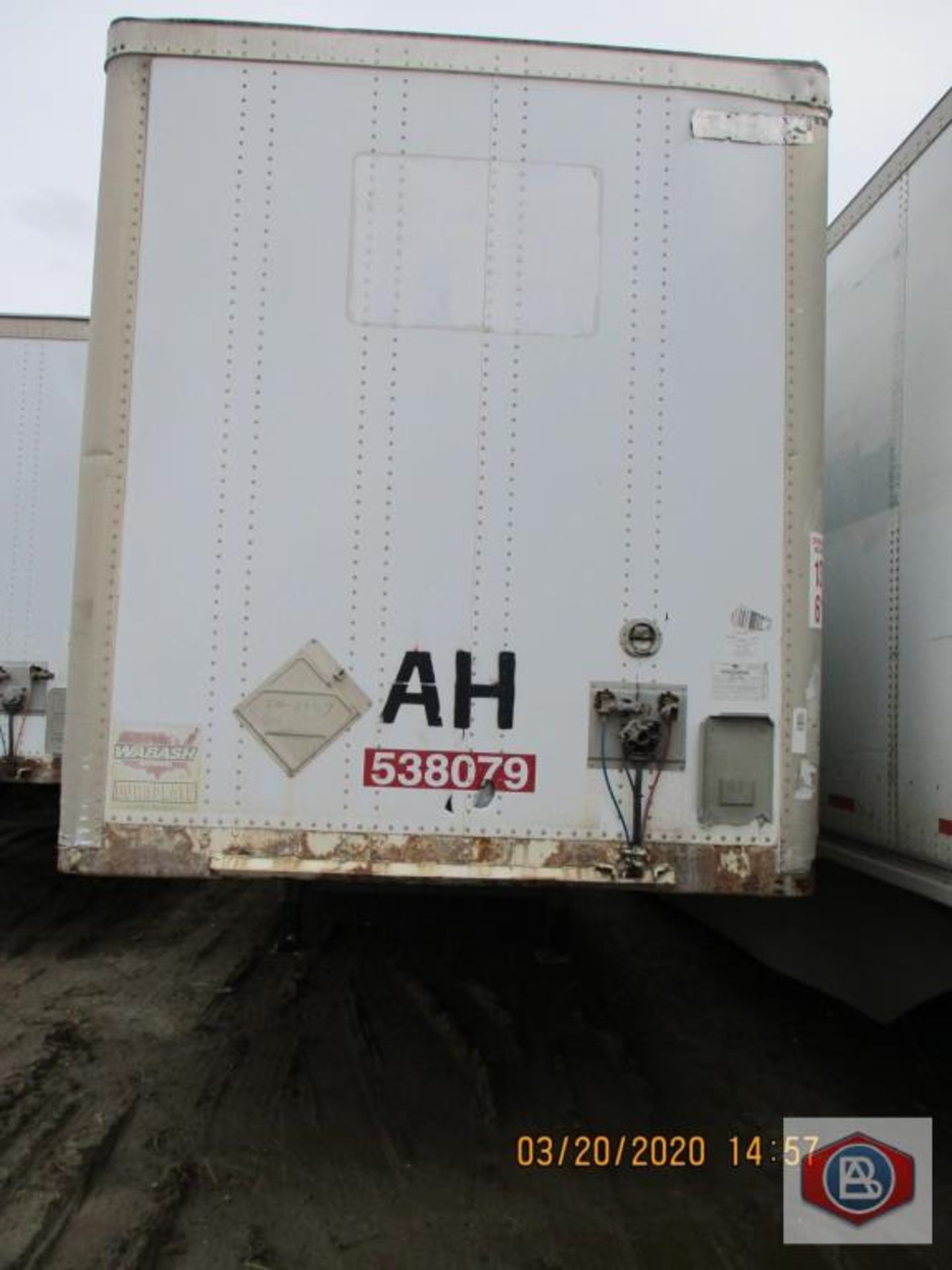 2002 Wabash DuraPlate Logistics Van Trailer 53 ft. - Image 5 of 5