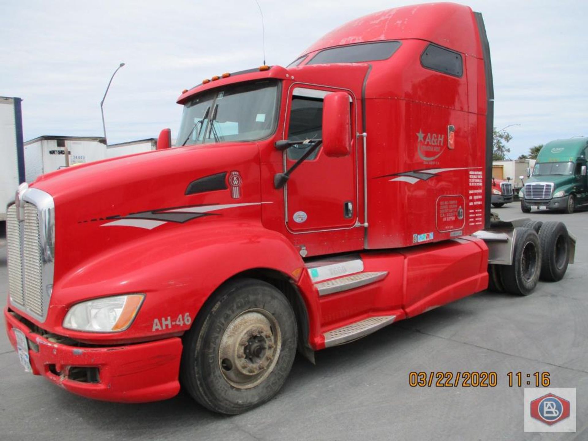 2011 Kenworth Cummins T6 ISX