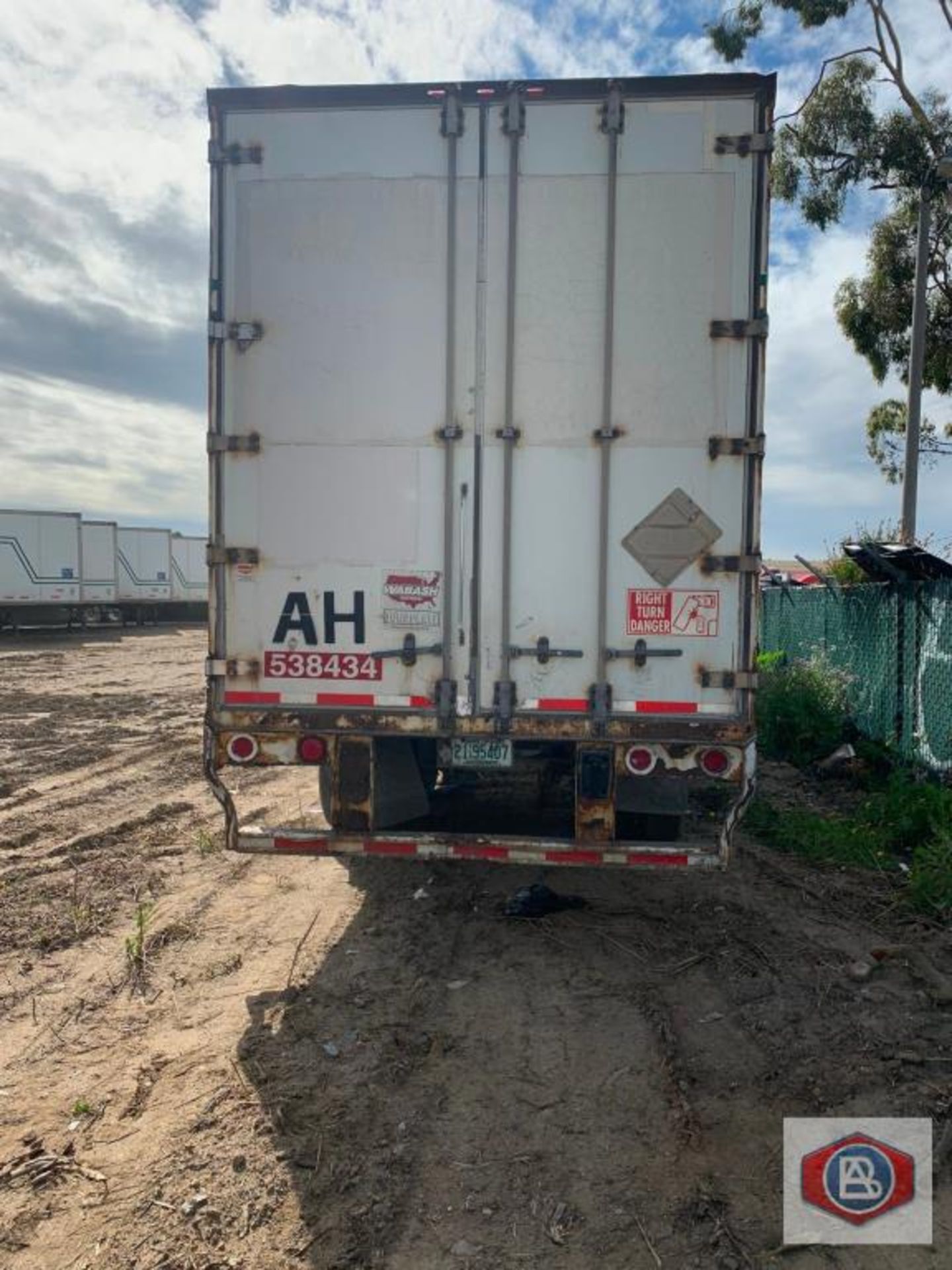 2003 Wabash 53 ft. DuraPlate Logistics Trailer