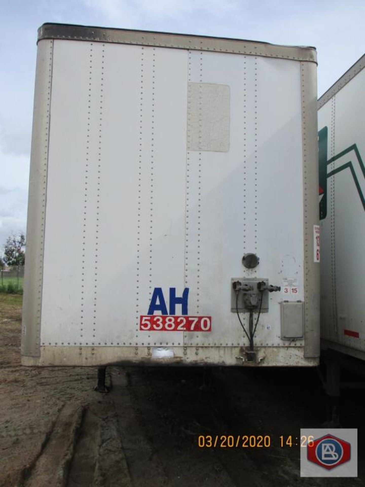 2003 Wabash 53 ft. DuraPlate Logistics Trailer