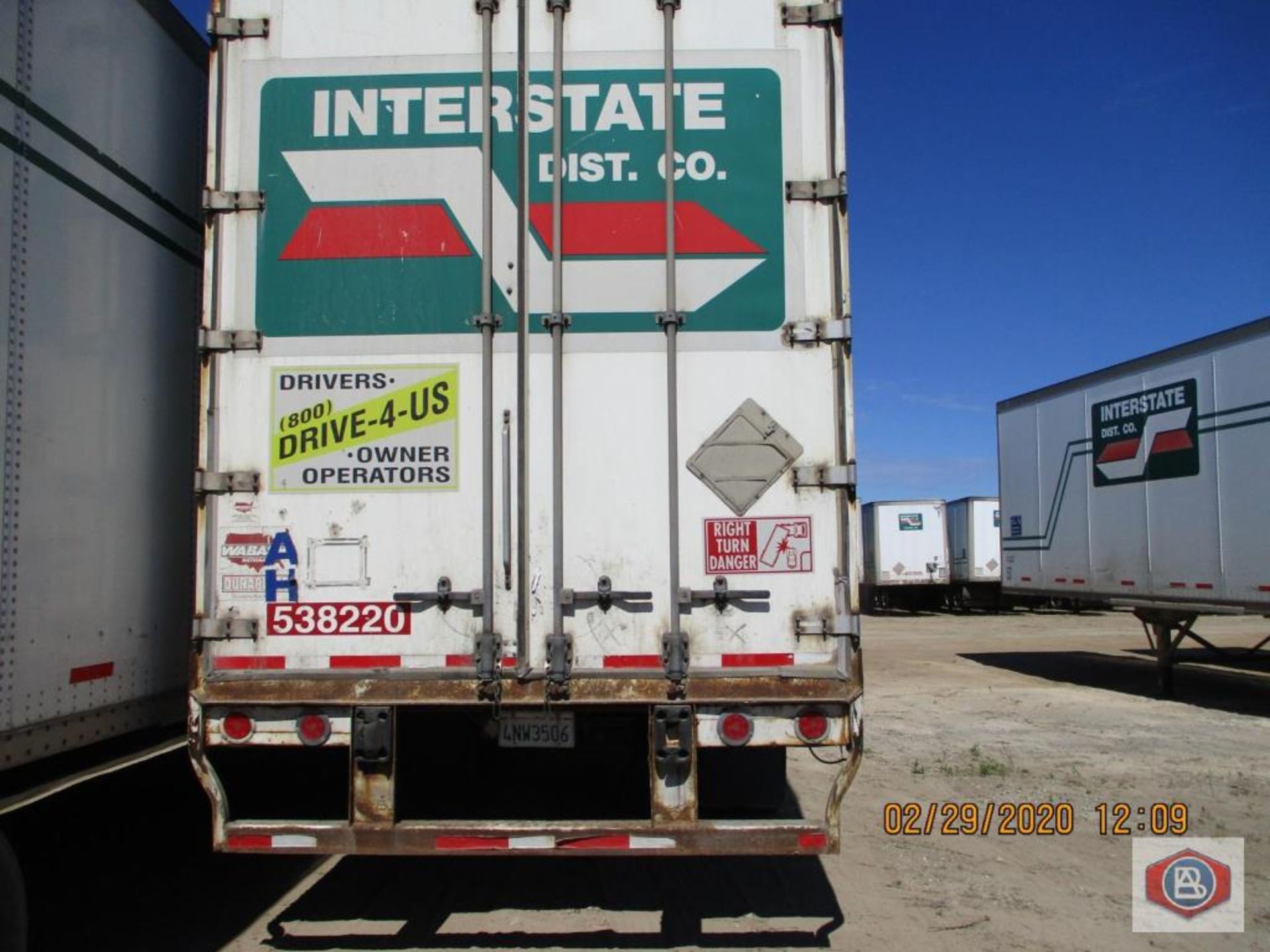 2003 Wabash 53 ft. DuraPlate Logistics Trailer - Image 4 of 5