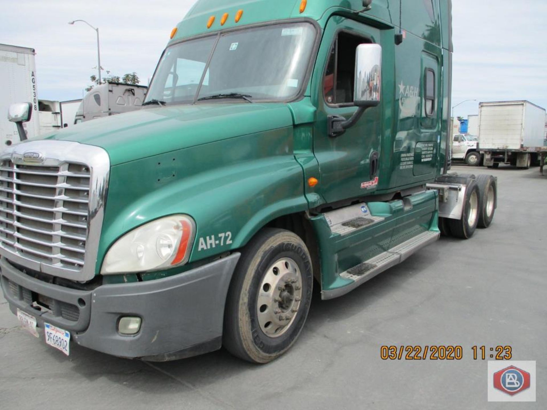 2012 Freightliner, Cascadia Cummins ISX