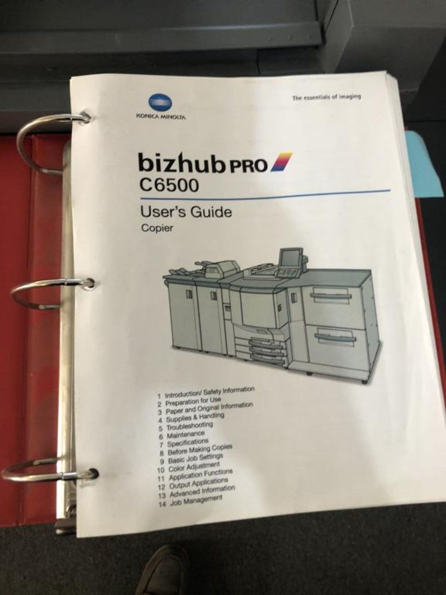 Bizhub Pro Color Copier and Printer - Image 3 of 22